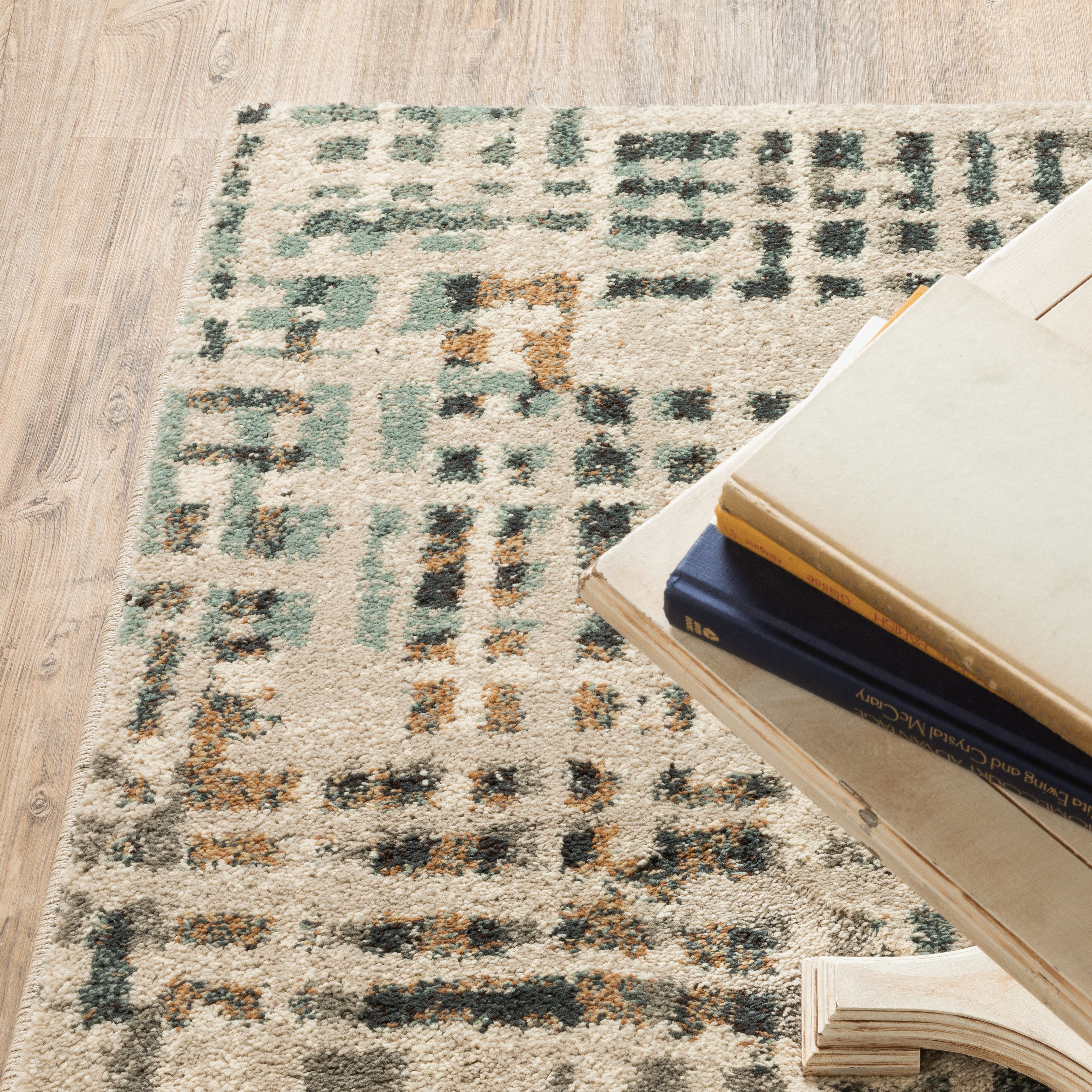Oriental Weavers Carson 748F Beige/Multi Area Rug