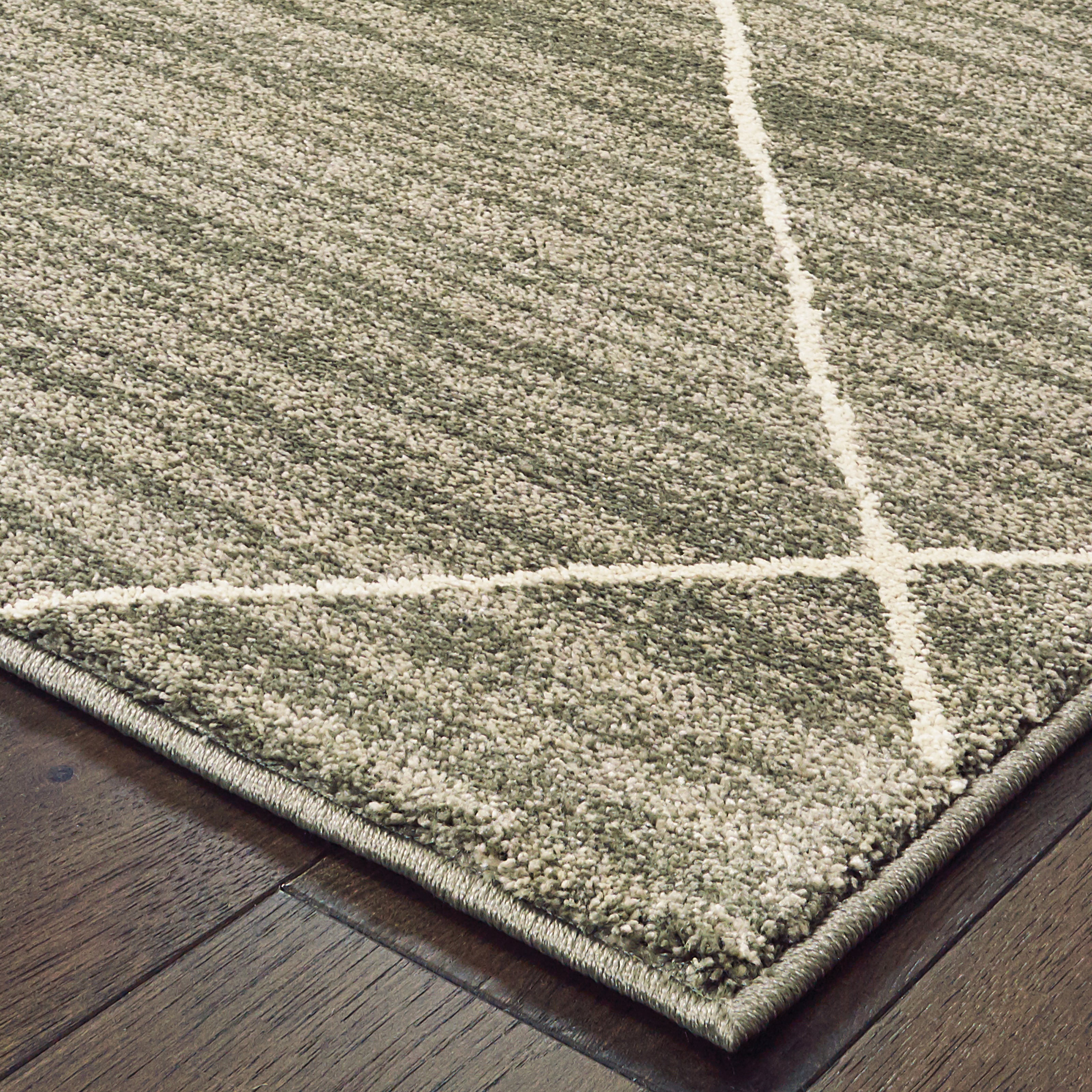 Oriental Weavers Carson 9661A Grey/Ivory Area Rug
