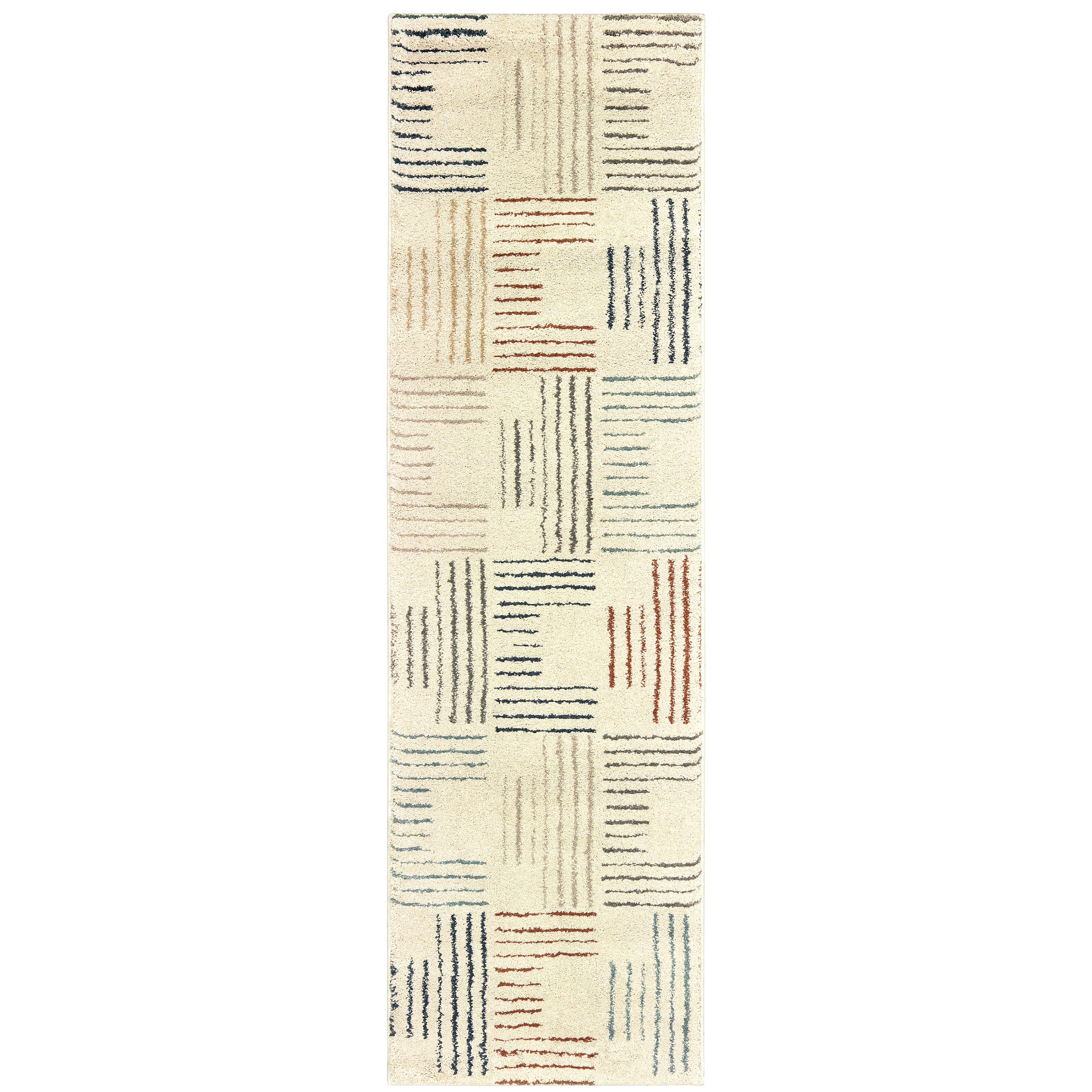 Oriental Weavers Carson 9663A Ivory/Multi Area Rug