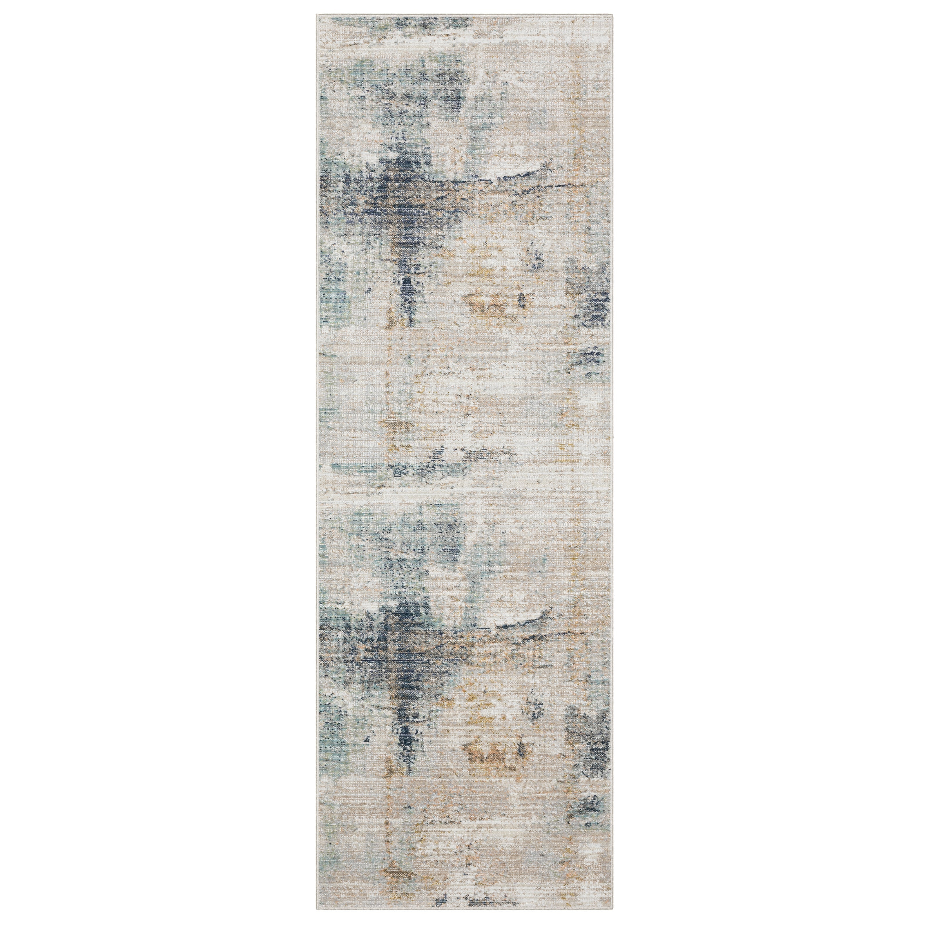 Oriental Weavers Cavett CAV03 Ivory/Blue Area Rug