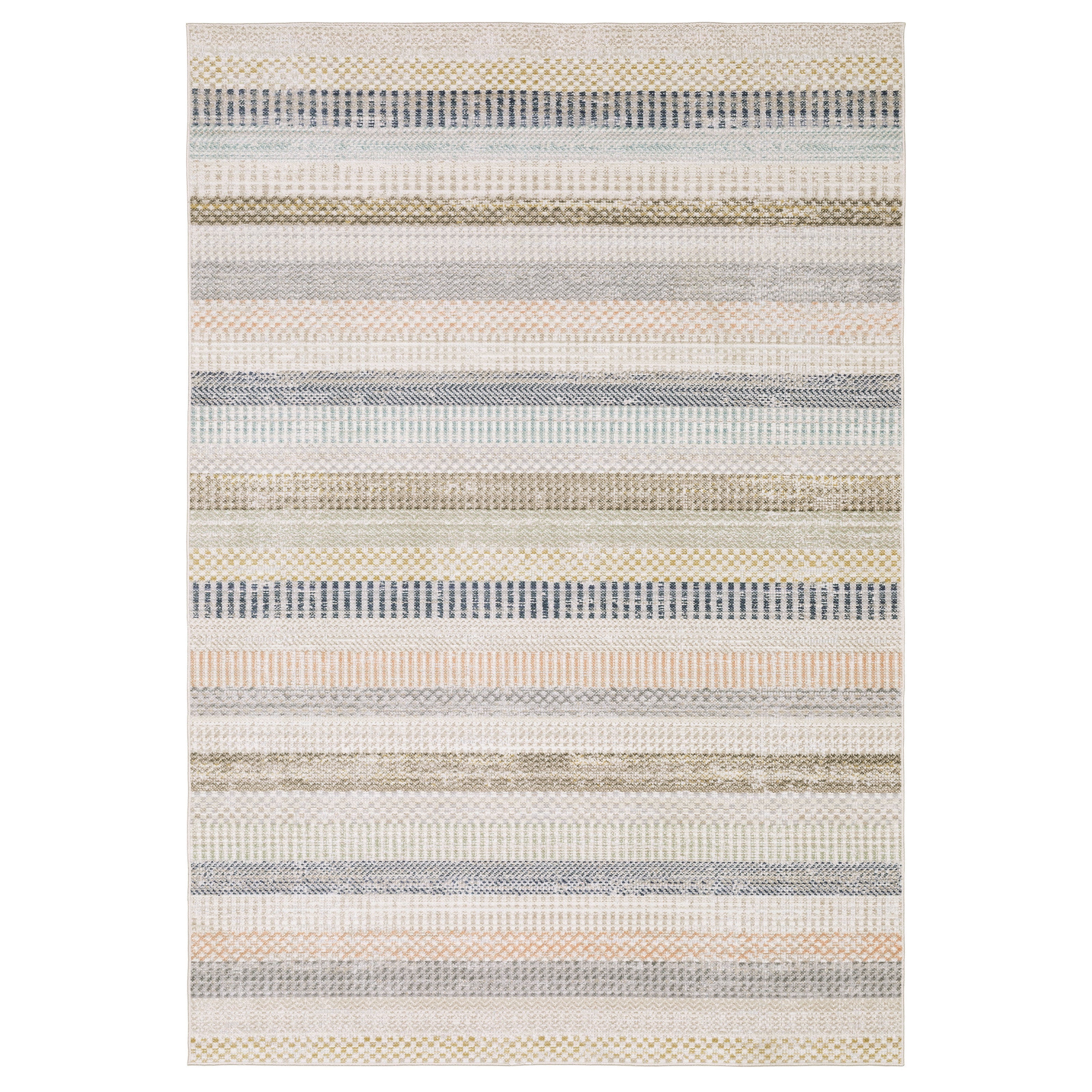 Oriental Weavers Cavett CAV08 Ivory/Multi Area Rug