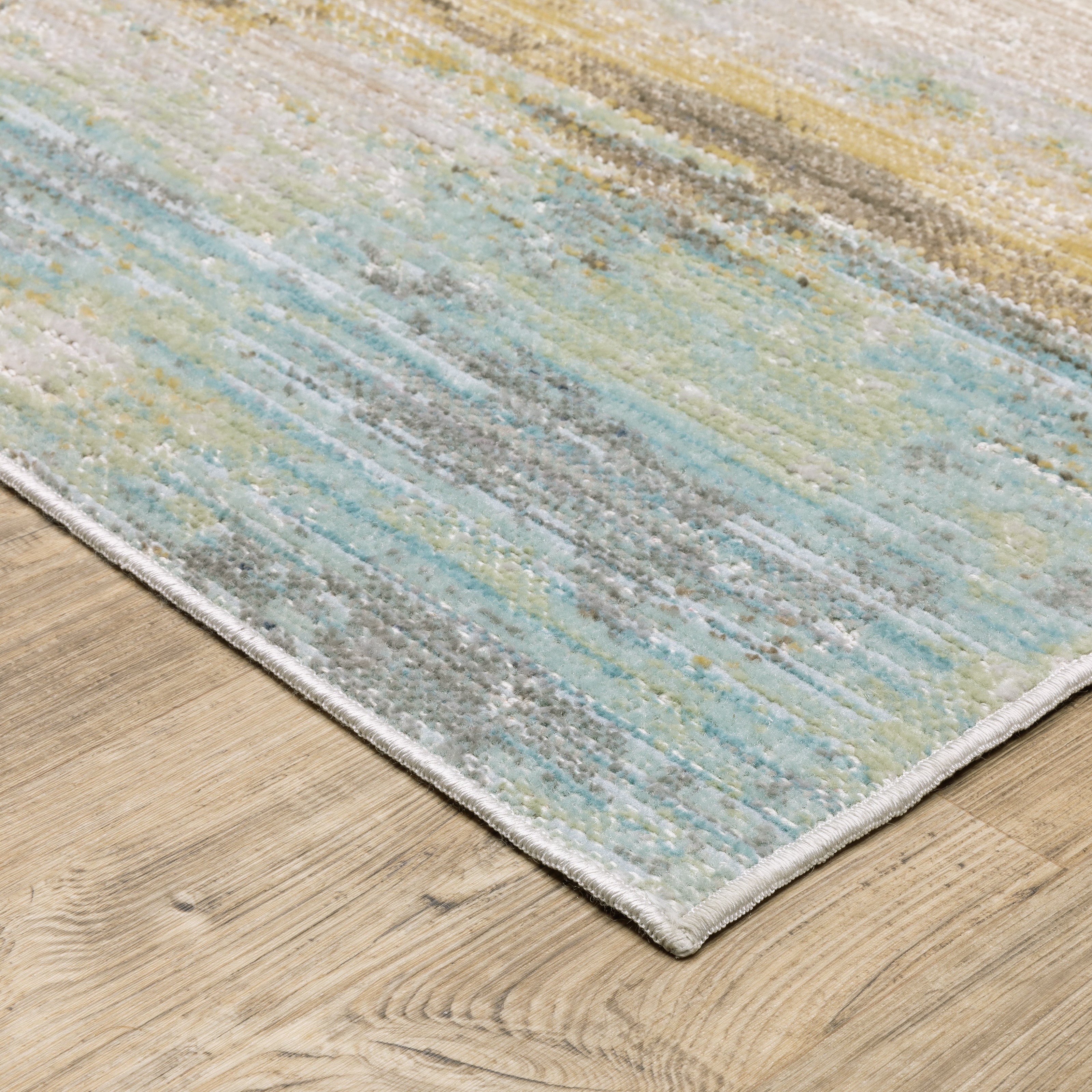 Oriental Weavers Cavett CAV09 Blue/Beige Area Rug