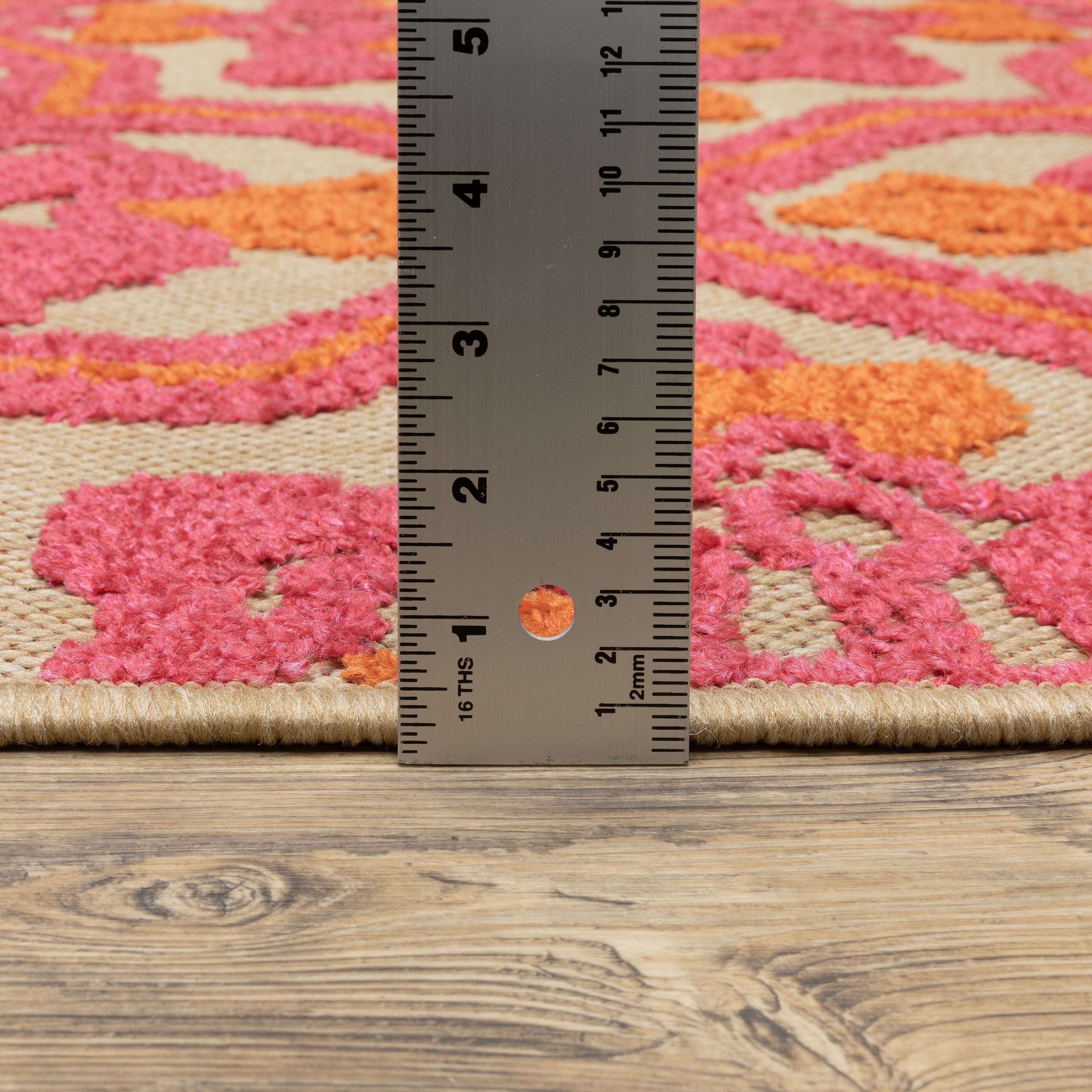 Oriental Weavers Cayman 2541V Sand/Pink Area Rug