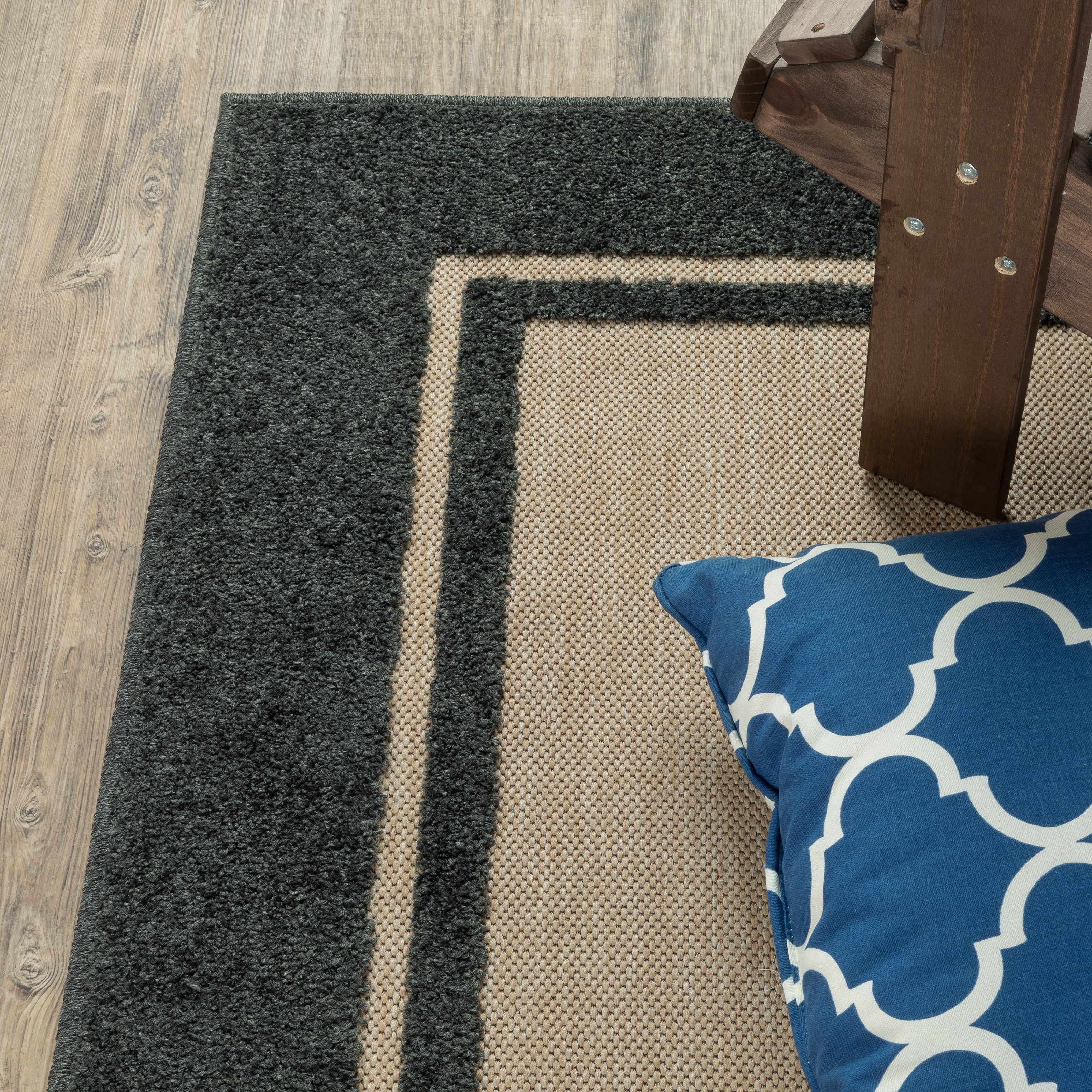 Oriental Weavers Cayman 5594K Sand/Charcoal Area Rug