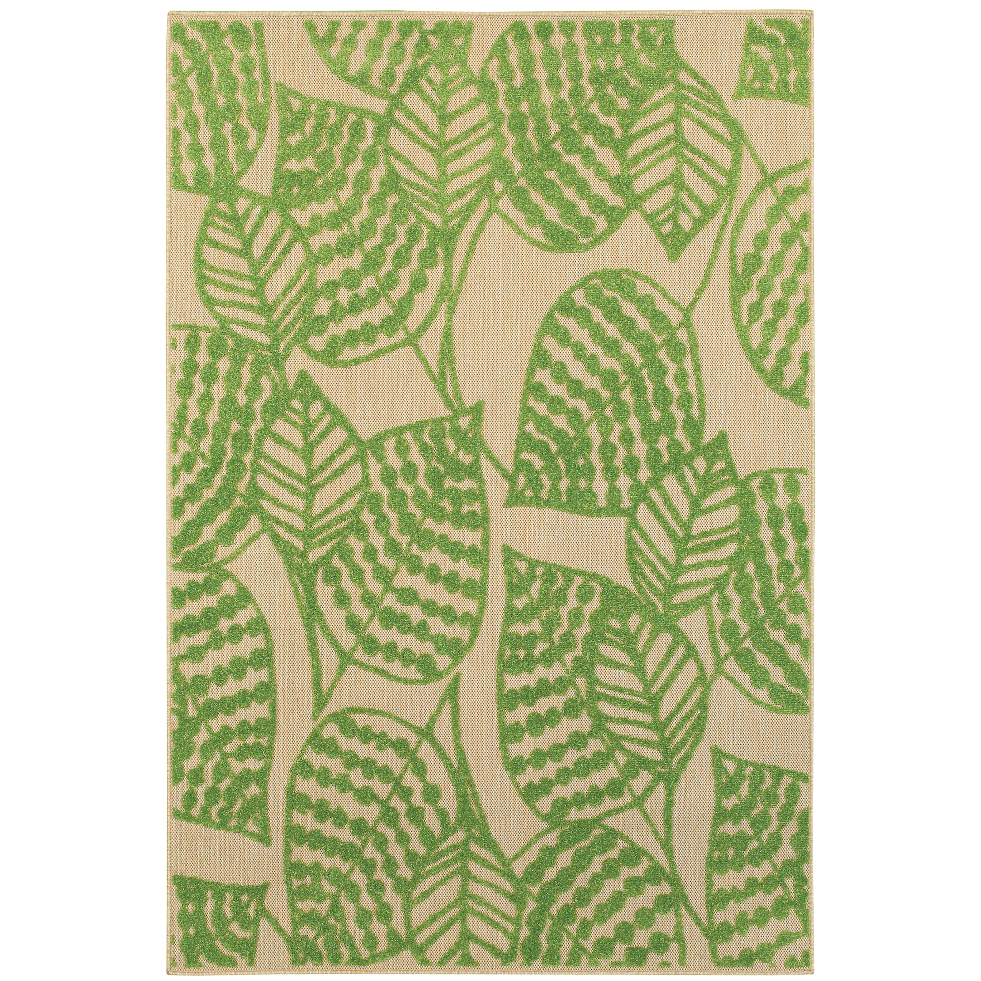 Oriental Weavers Cayman 566F Sand/Green Area Rug