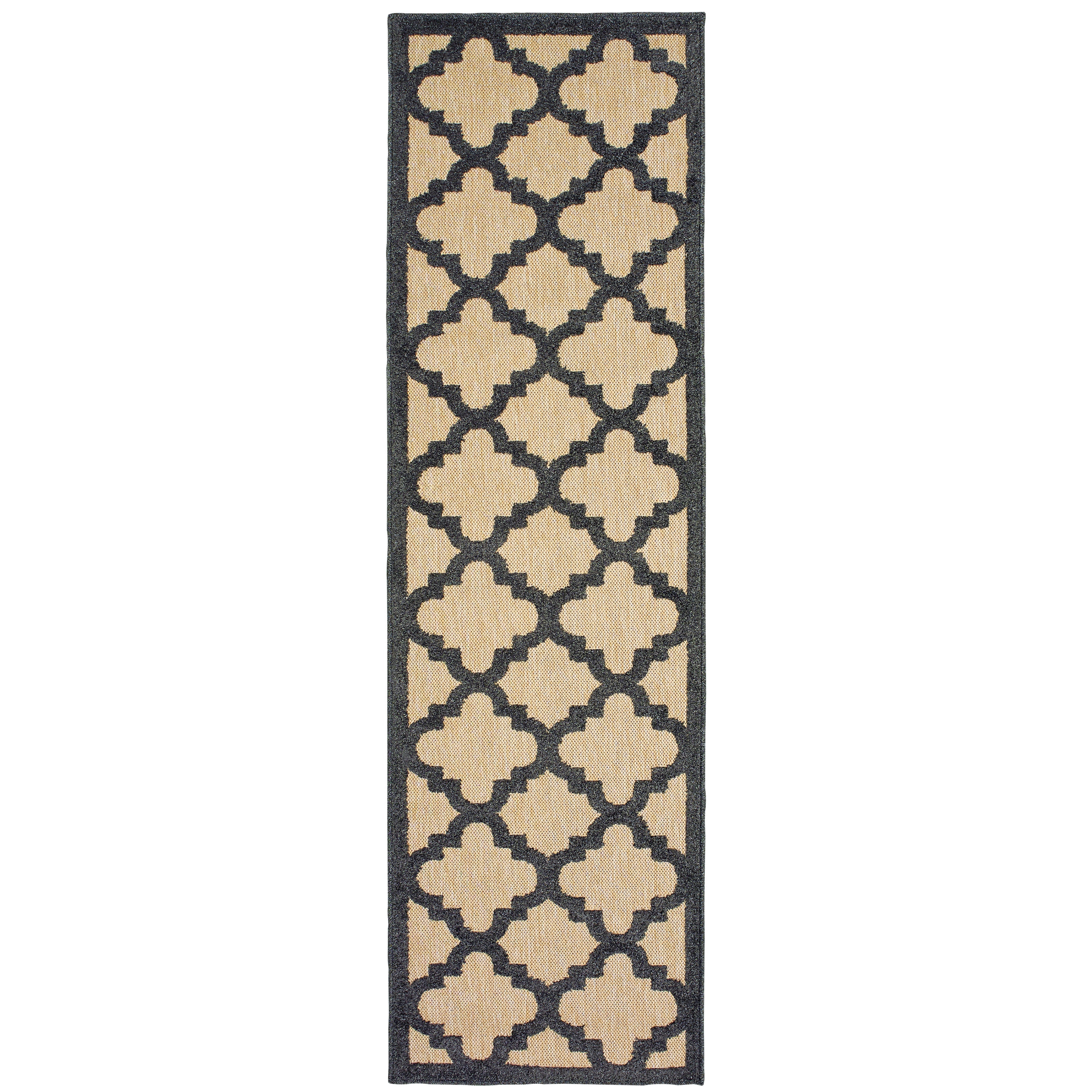 Oriental Weavers Cayman 660L Sand/Blue Area Rug