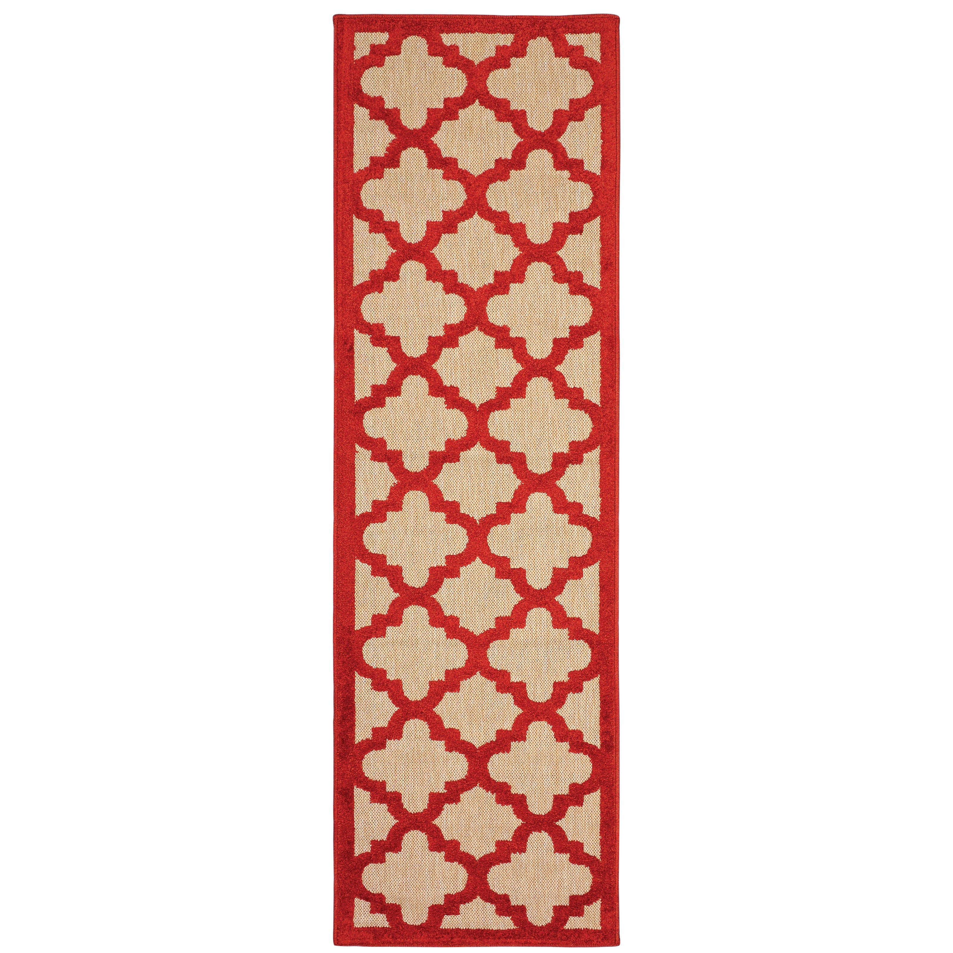 Oriental Weavers Cayman 660P Sand/Pink Area Rug