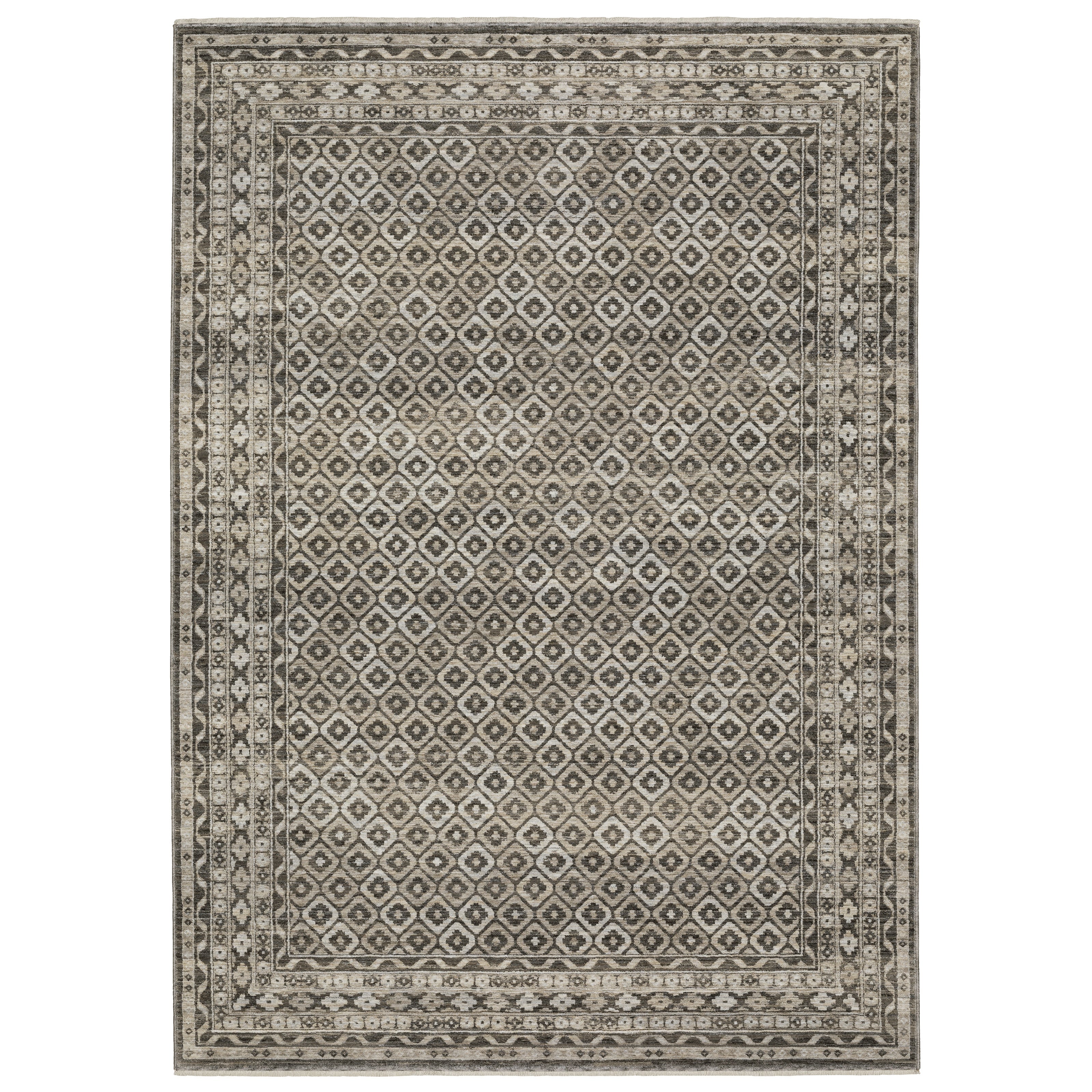 Oriental Weavers Chamberlain CH03B Grey/Black Area Rug