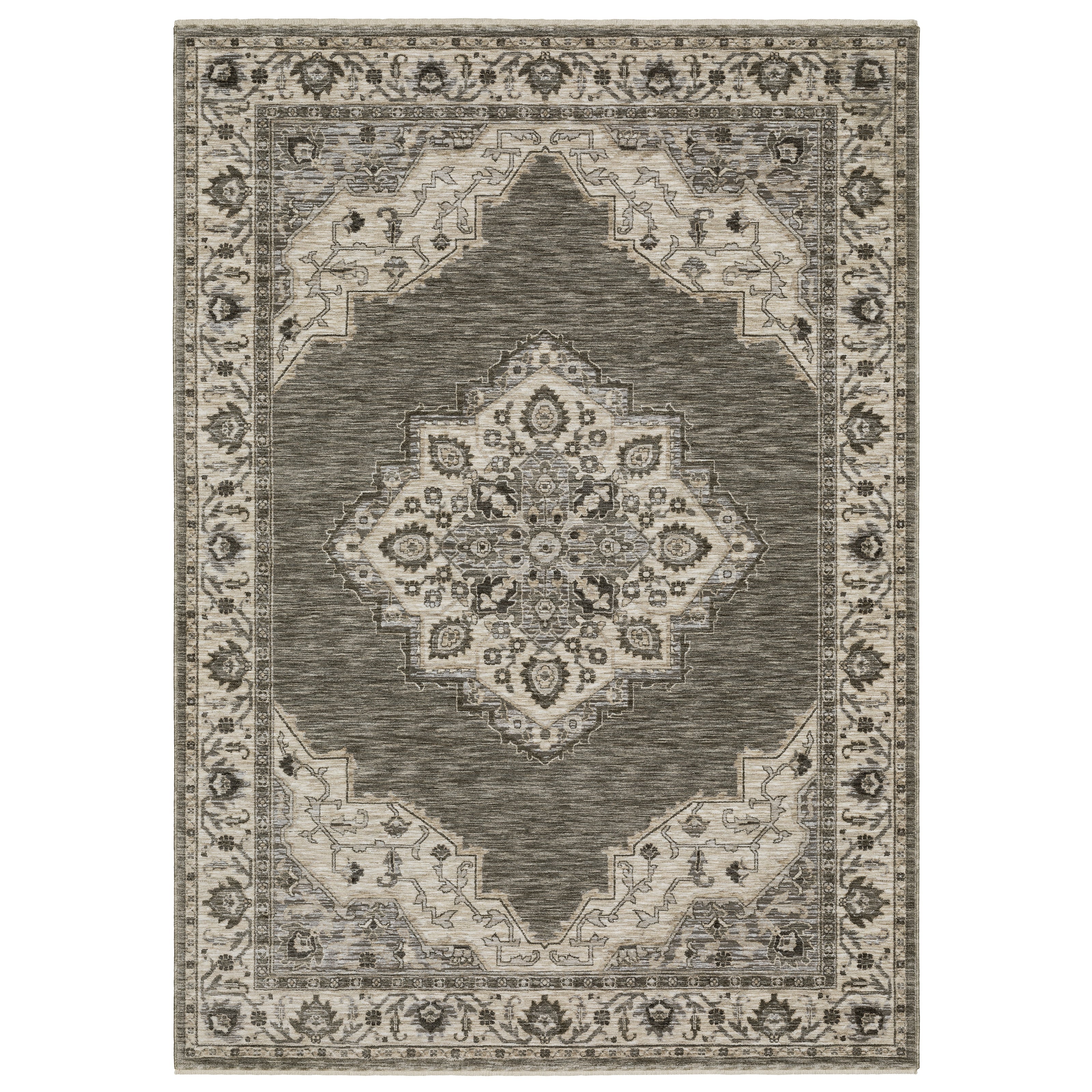 Oriental Weavers Chamberlain CH05A Grey/Beige Area Rug