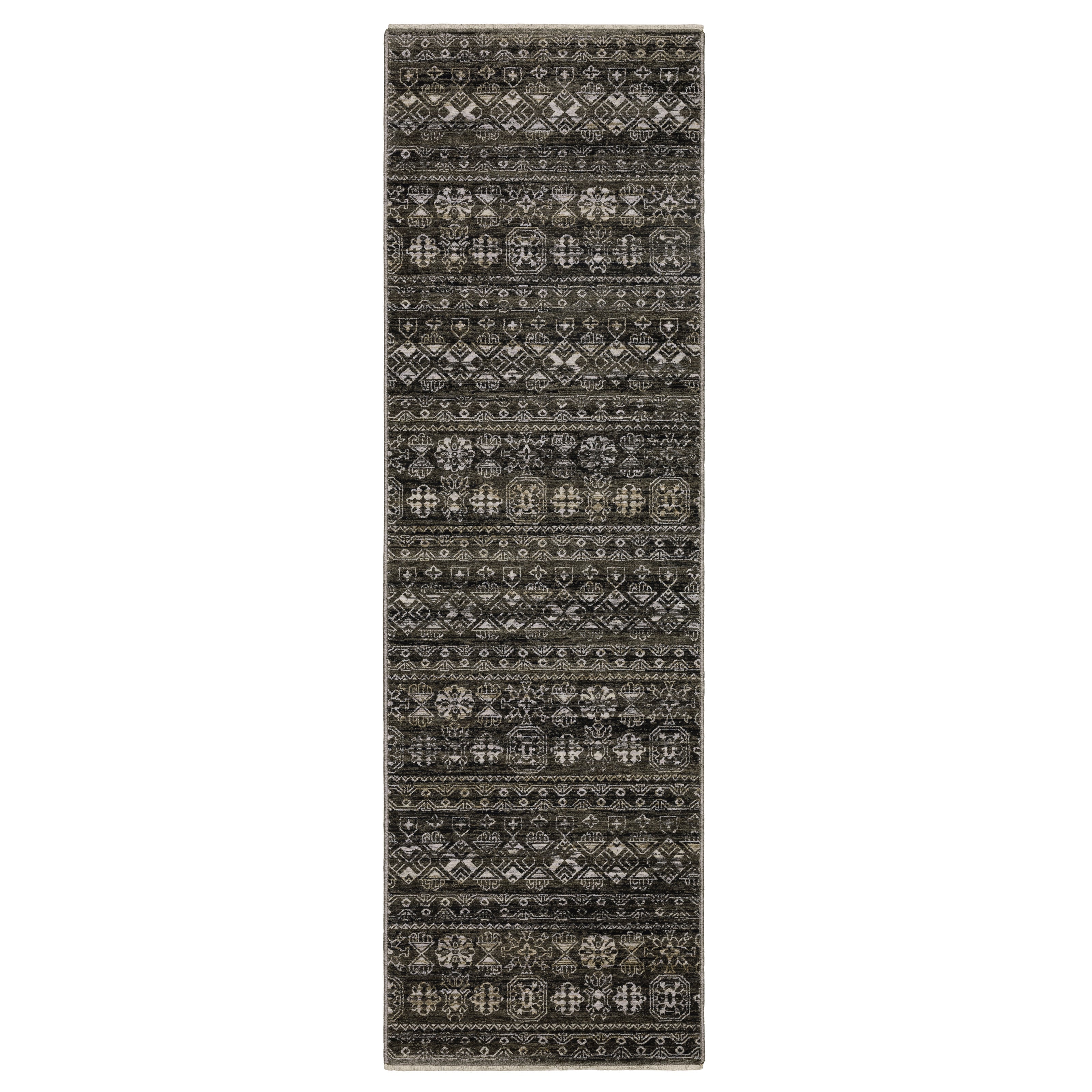Oriental Weavers Chamberlain CH07C Black/Grey Area Rug