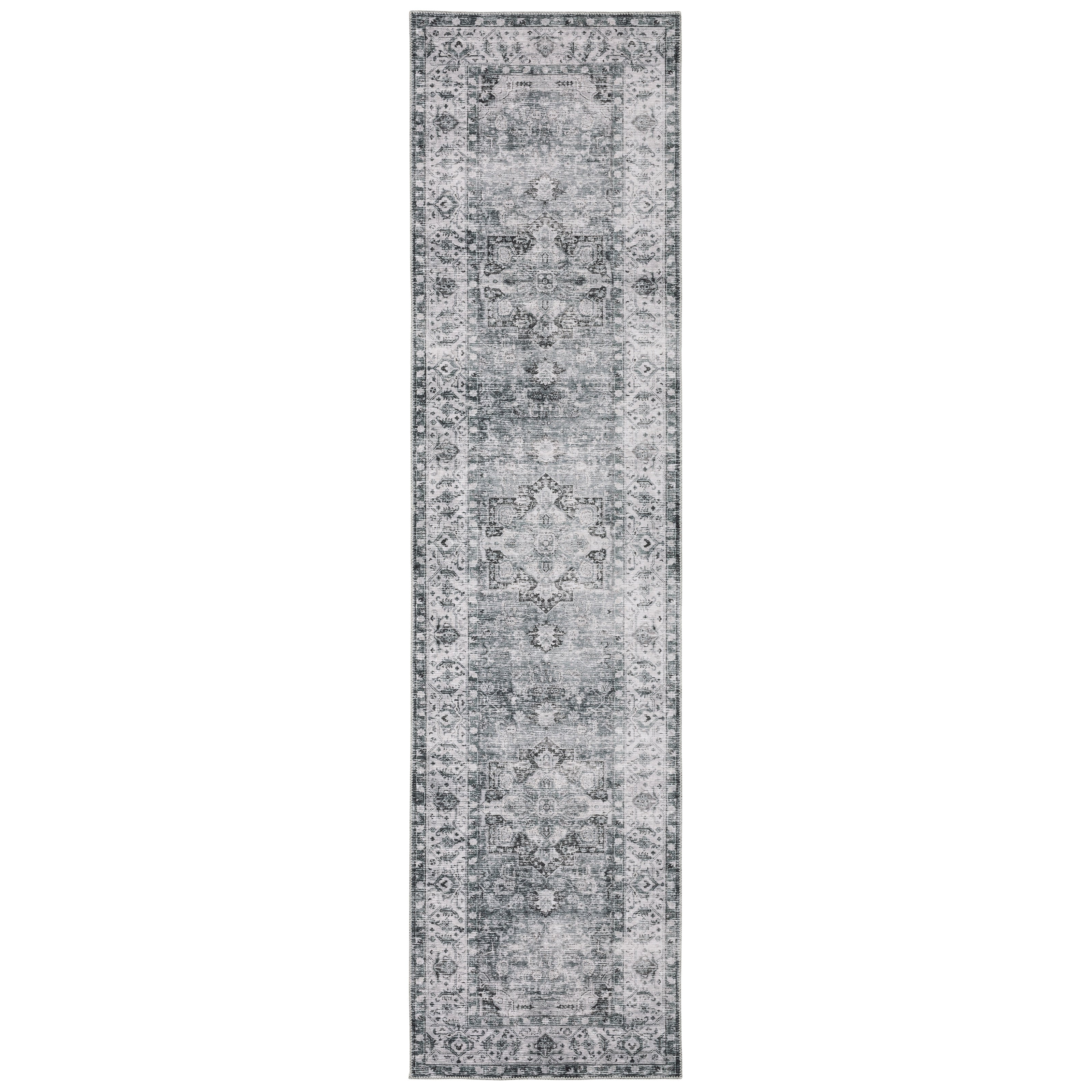 Oriental Weavers Charleston CHA03 Charcoal/Ivory Area Rug
