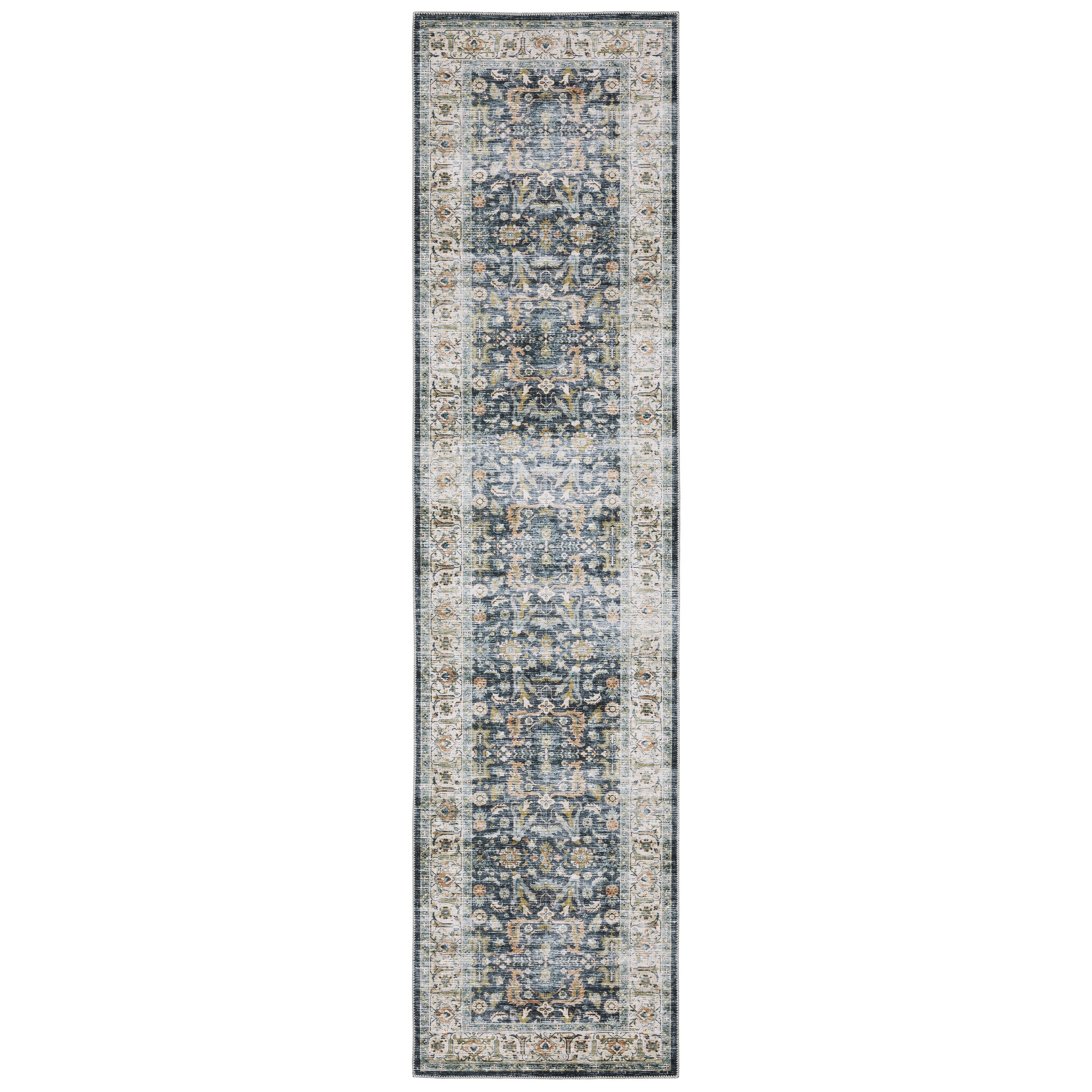 Oriental Weavers Charleston CHA05 Blue/Gold Area Rug