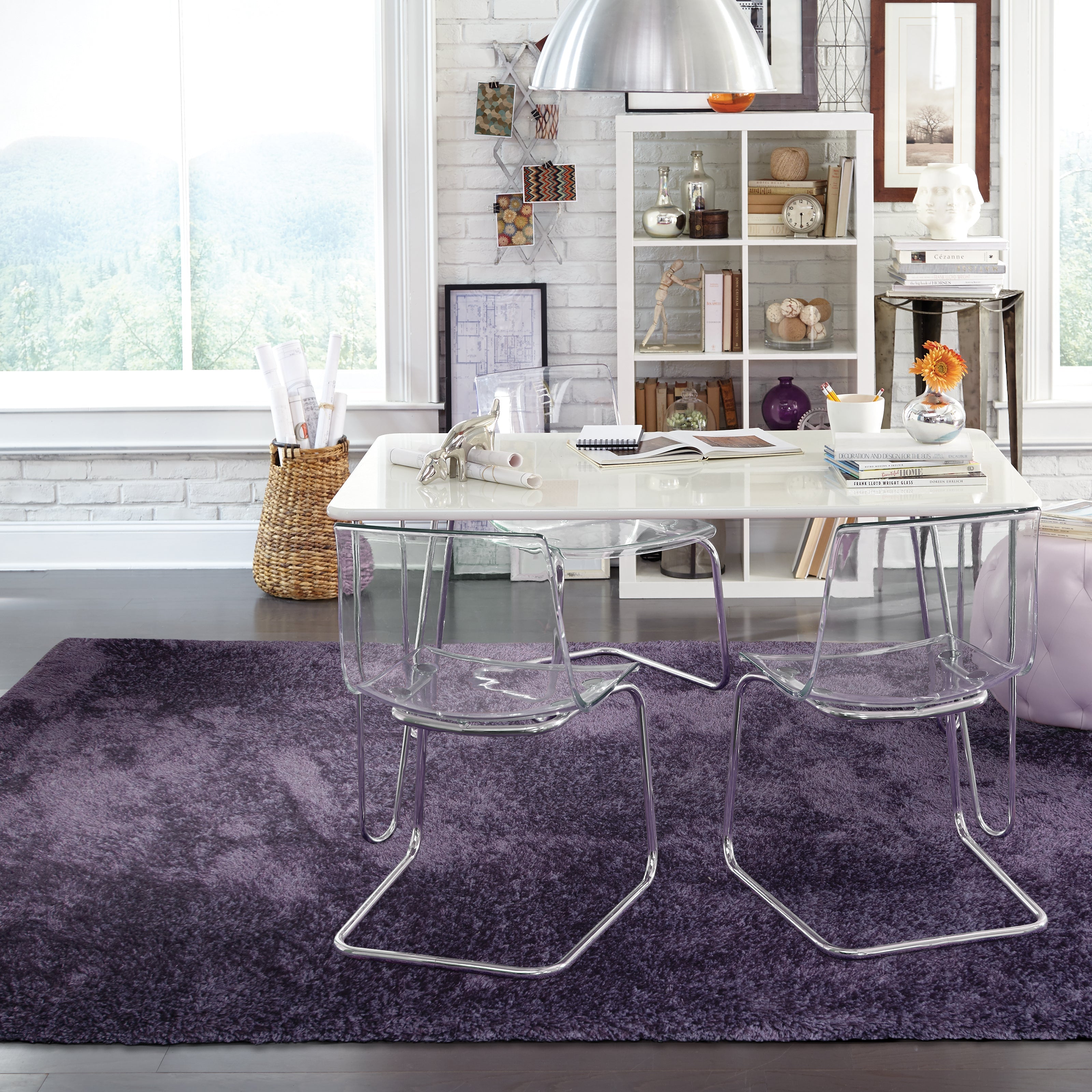 Oriental Weavers Cosmo 81108 Purple/Purple Area Rug