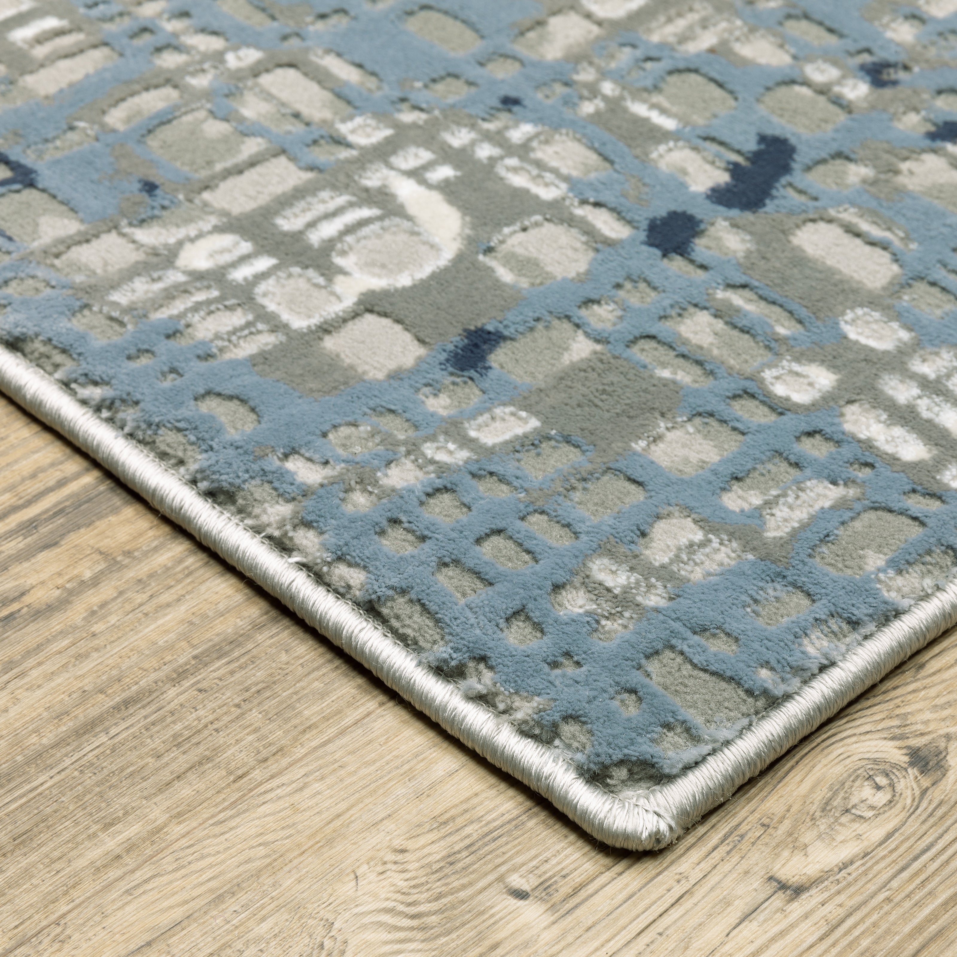 Oriental Weavers Easton 11E Blue/Ivory Area Rug