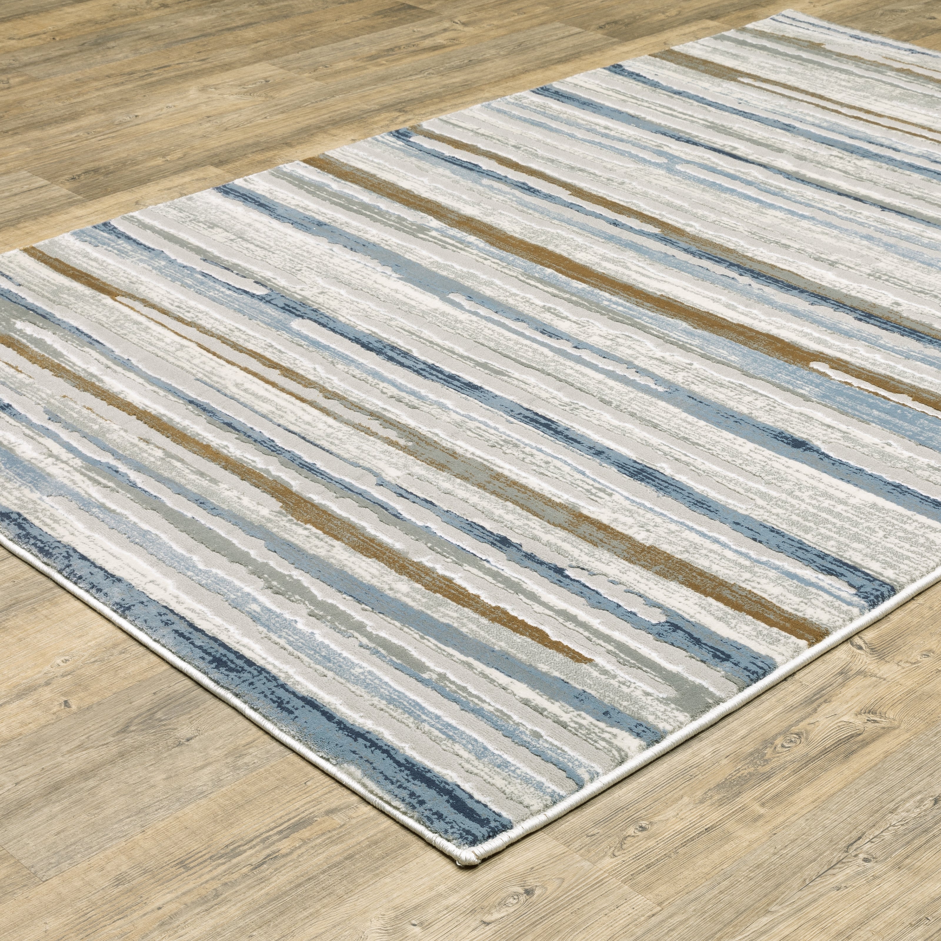 Oriental Weavers Easton 4514E Beige/Blue Area Rug