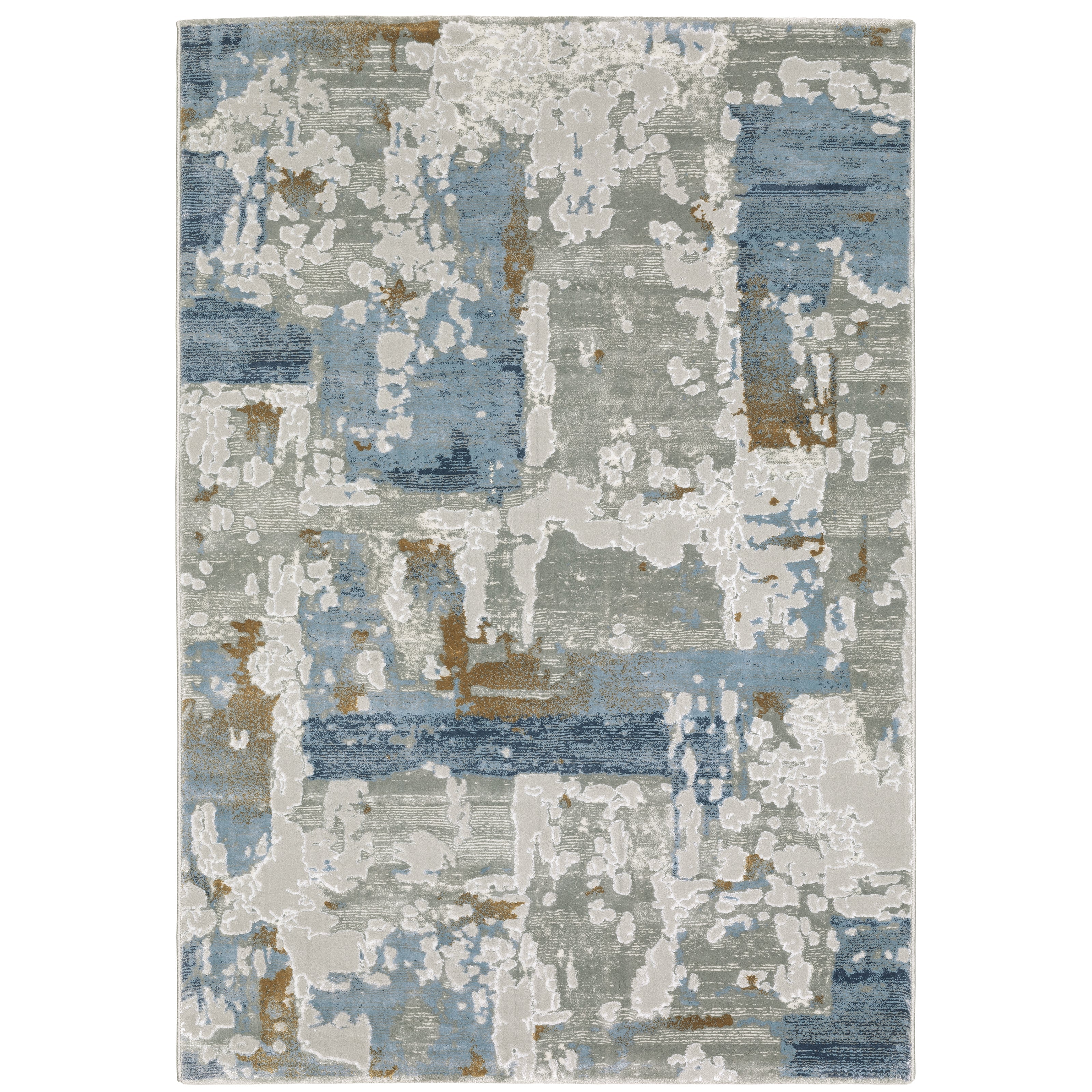 Oriental Weavers Easton 4518X Grey/Blue Area Rug