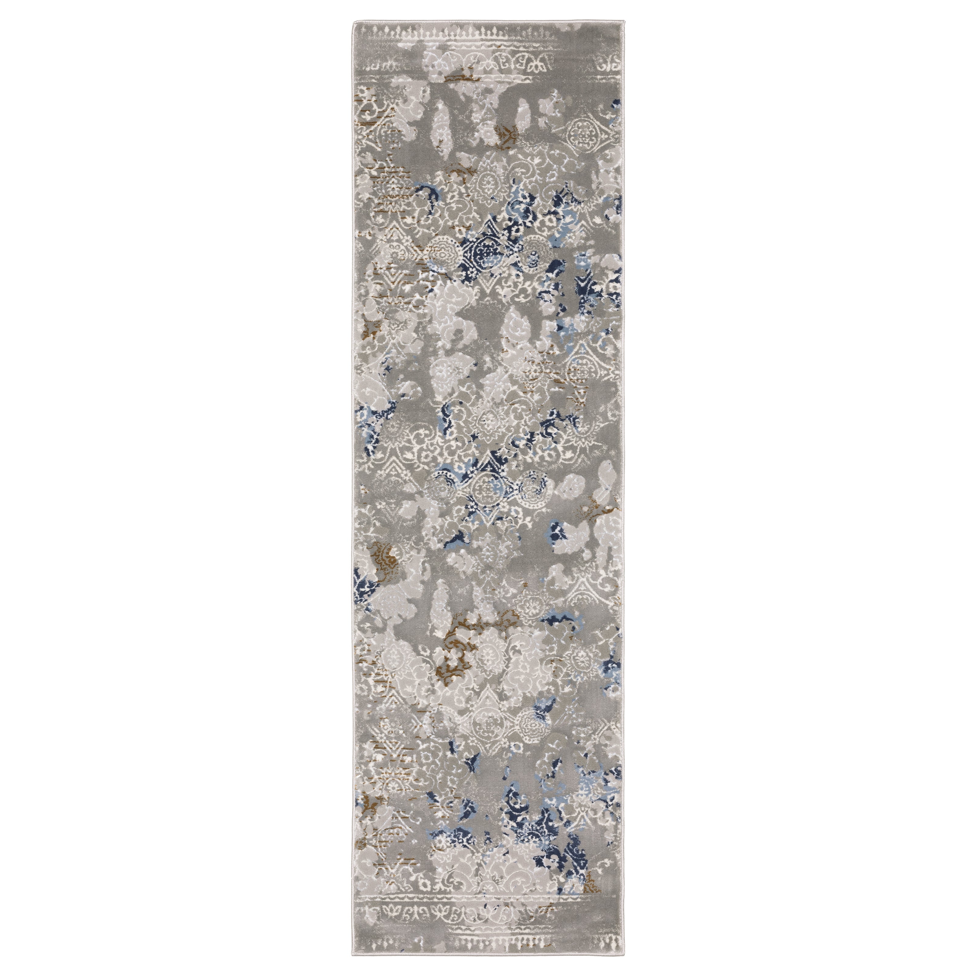 Oriental Weavers Easton 7111F Grey/Blue Area Rug