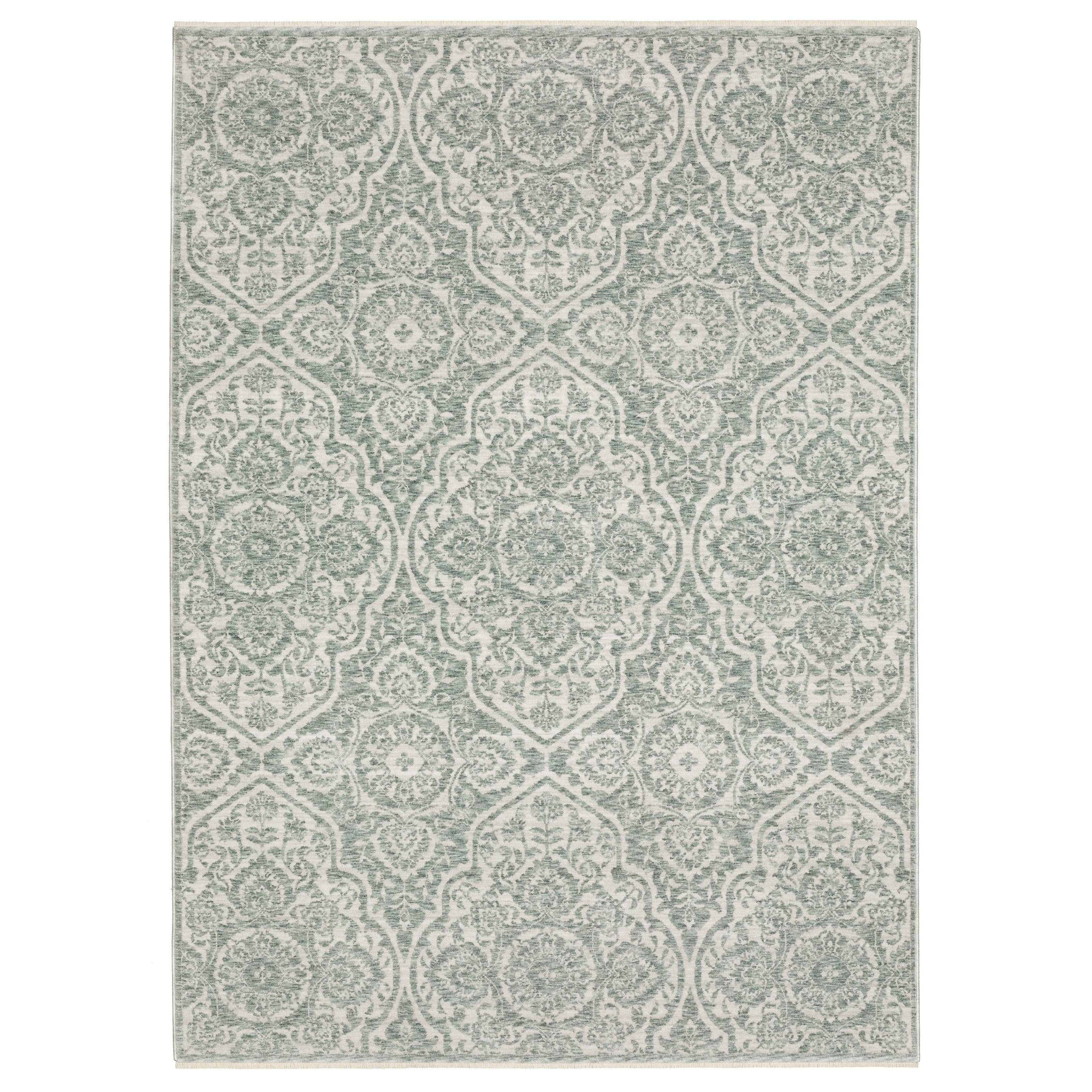 Oriental Weavers Echo ECH02 Green/Ivory Area Rug
