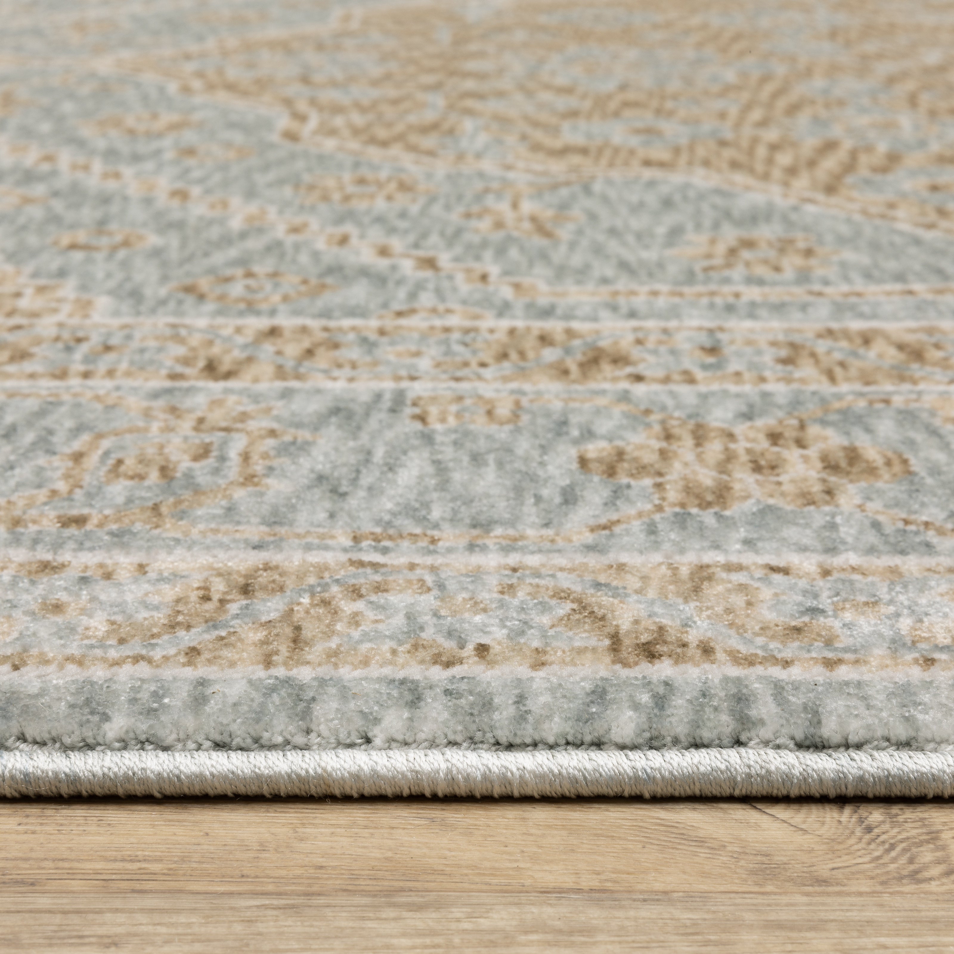 Oriental Weavers Echo ECH03 Beige/Blue Area Rug
