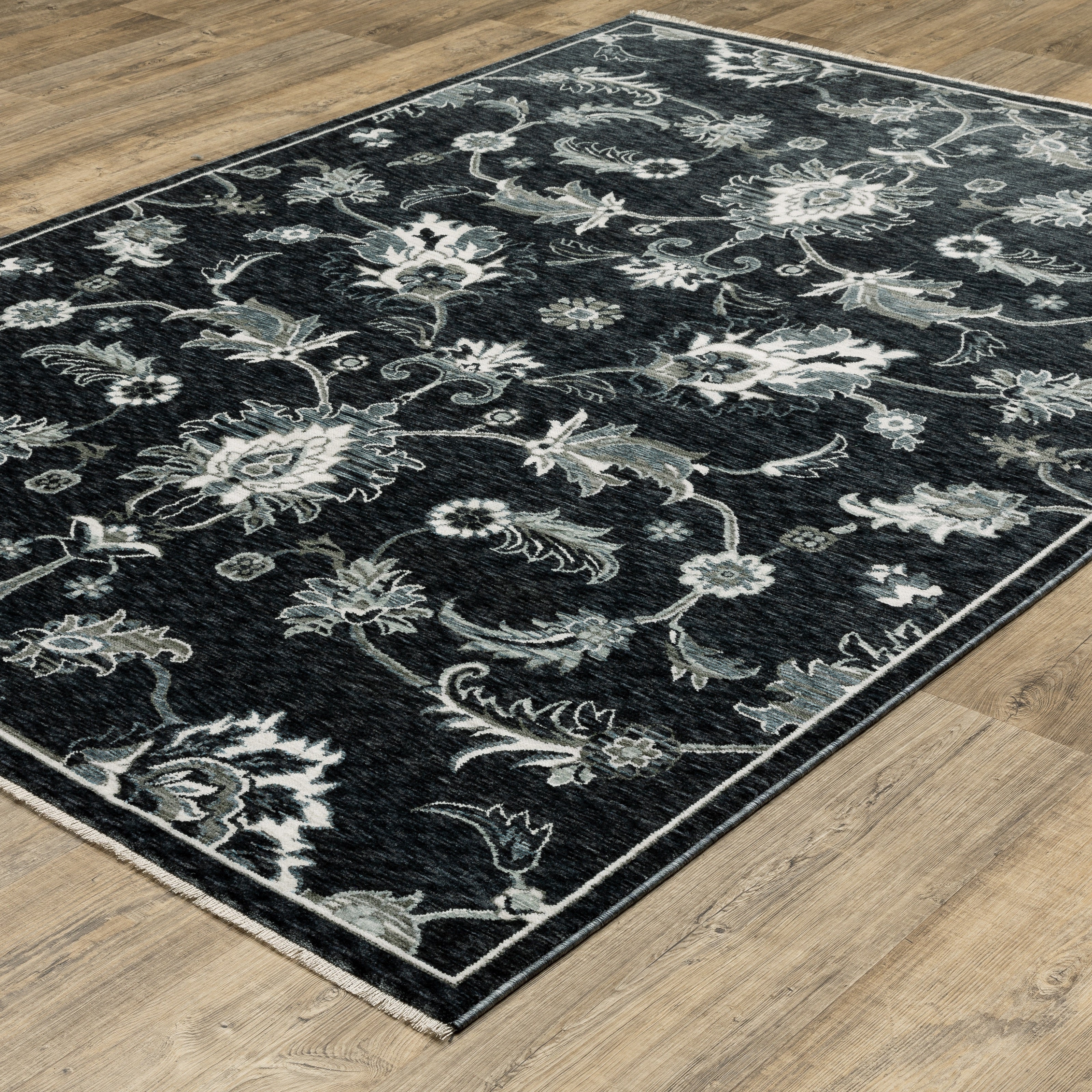 Oriental Weavers Echo ECH05 Blue/Ivory Area Rug