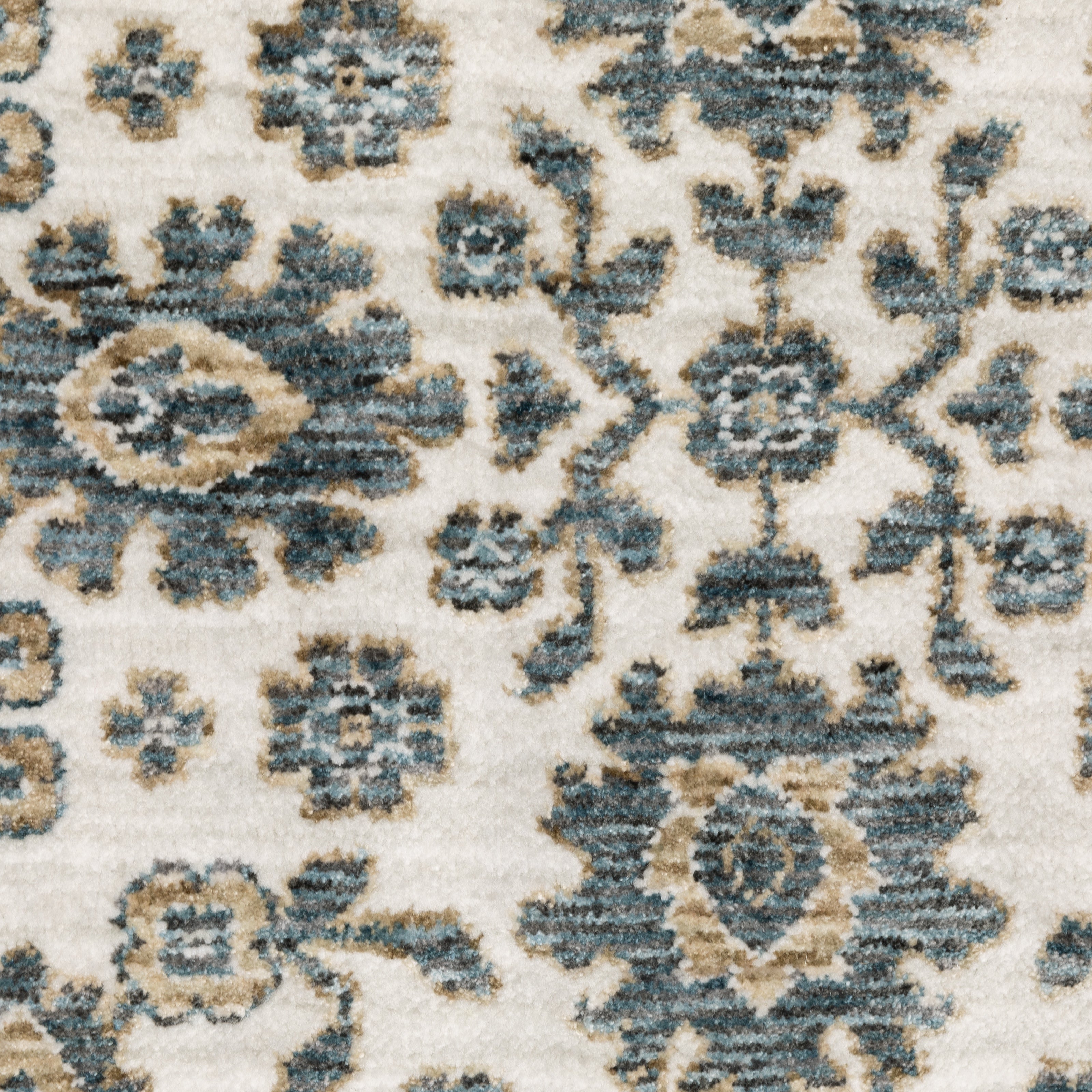 Oriental Weavers Echo ECH06 Ivory/Blue Area Rug