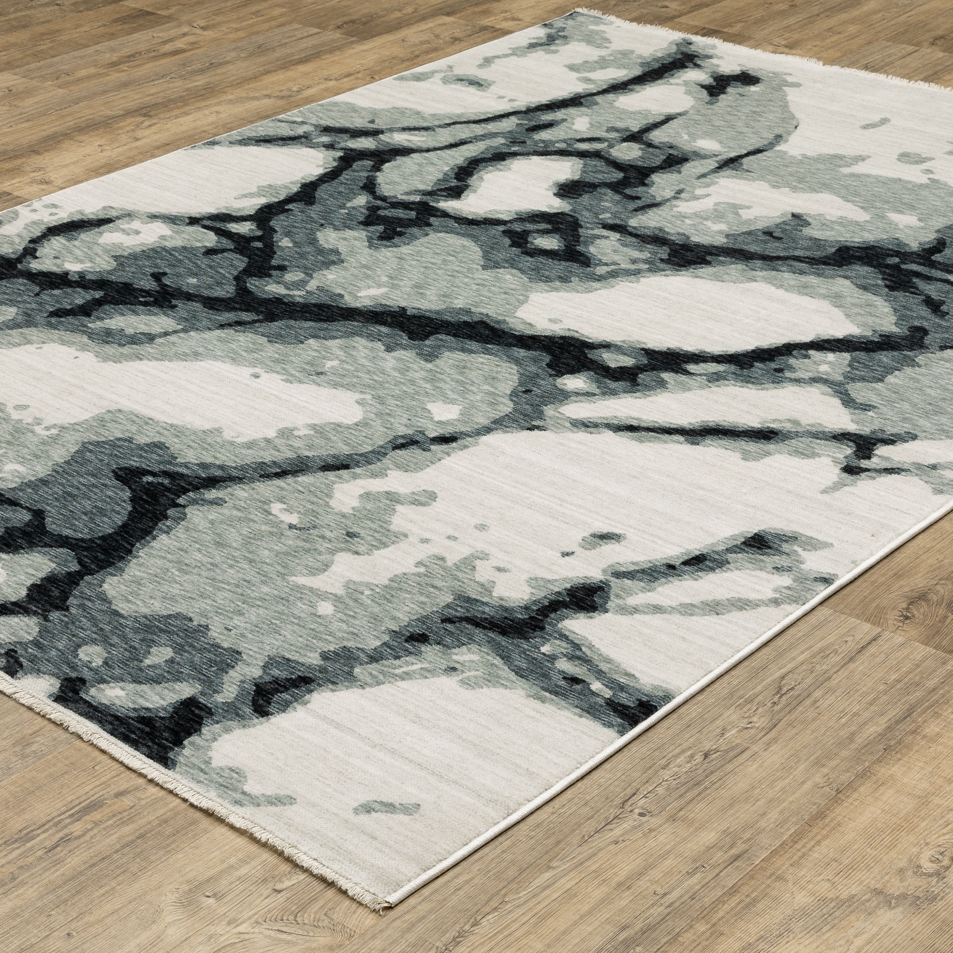 Oriental Weavers Echo ECH08 Blue/Ivory Area Rug