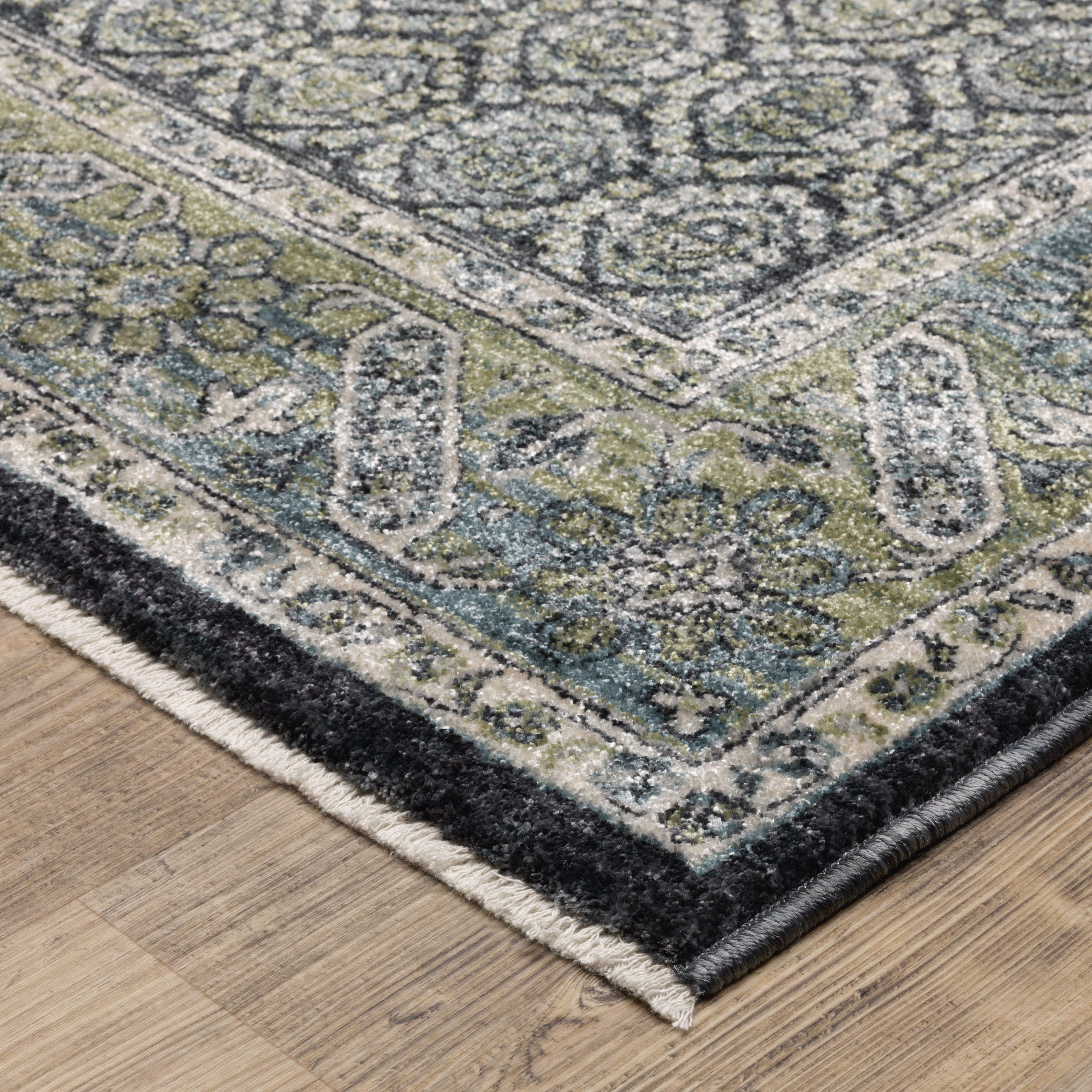 Oriental Weavers Eliana ELI01 Blue/Green Area Rug