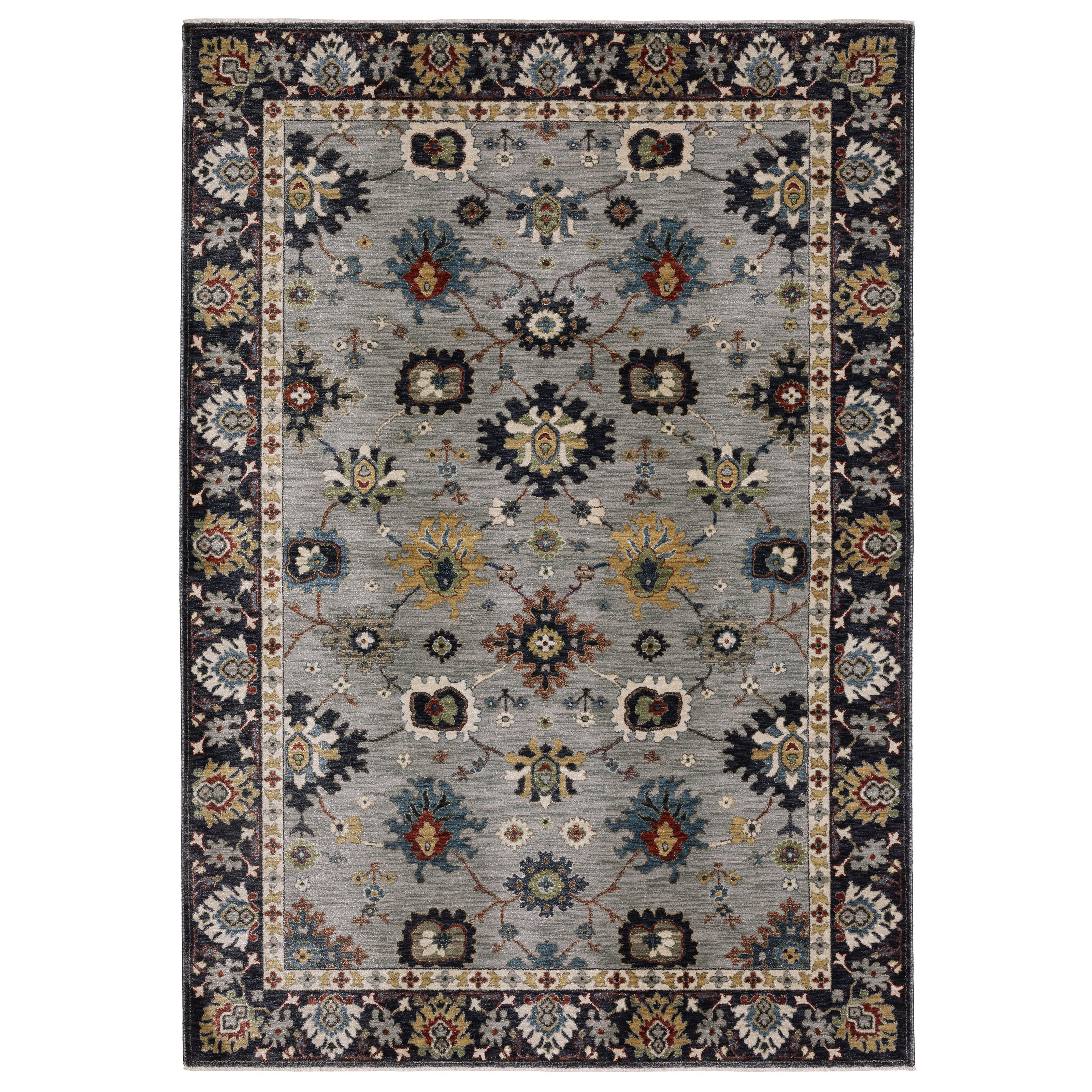 Oriental Weavers Eliana ELI08 Blue/Multi Area Rug