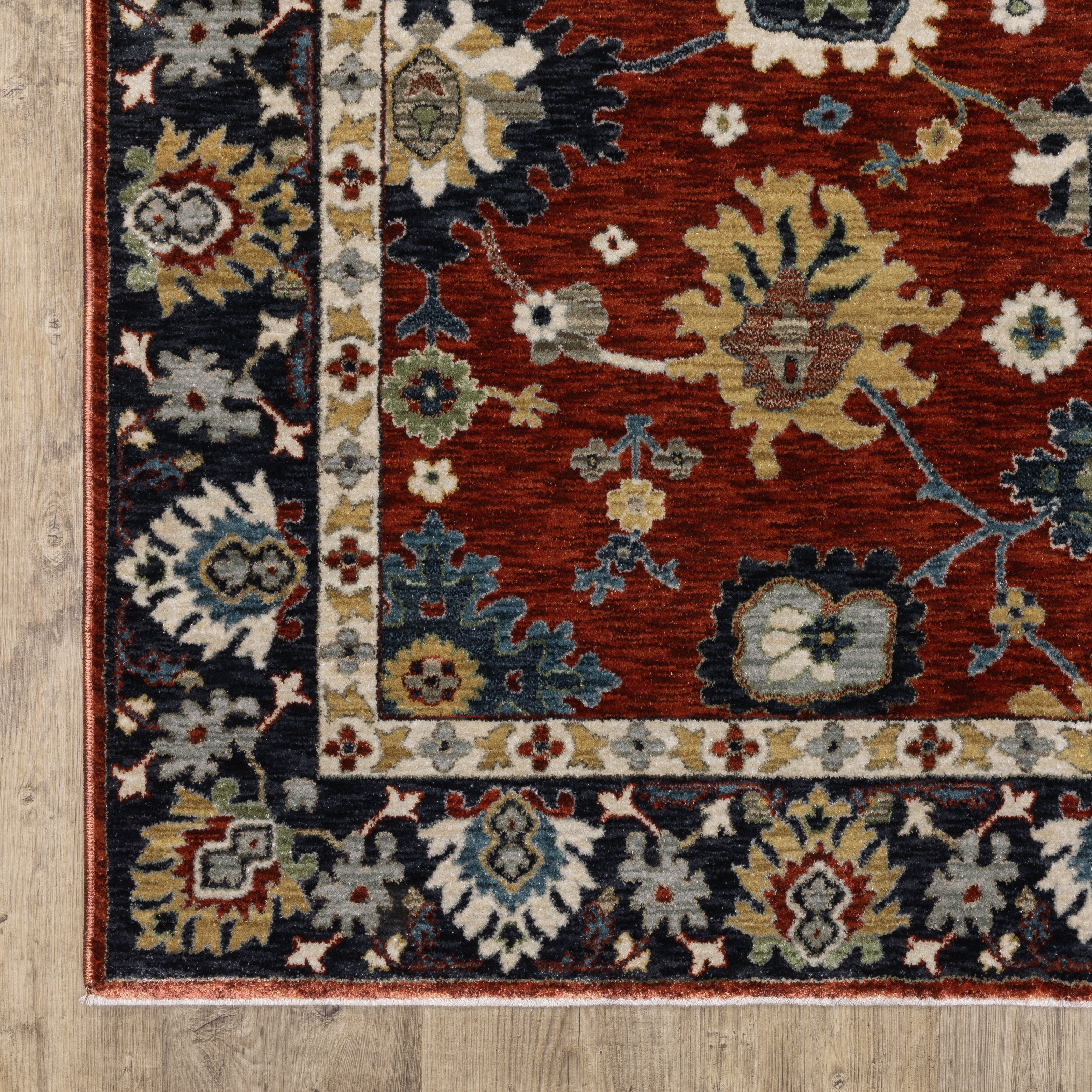 Oriental Weavers Eliana ELI12 Red/Blue Area Rug