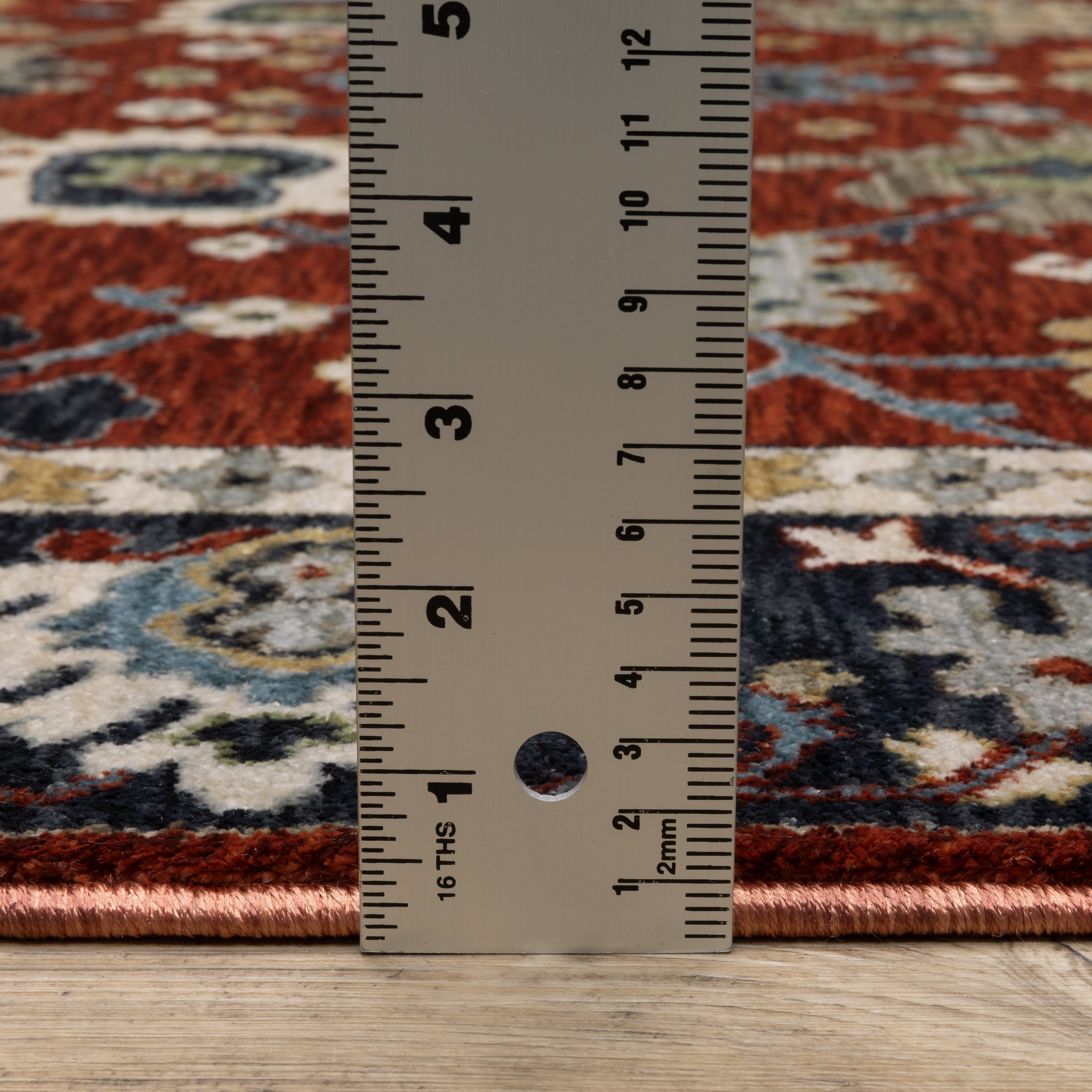 Oriental Weavers Eliana ELI12 Red/Blue Area Rug