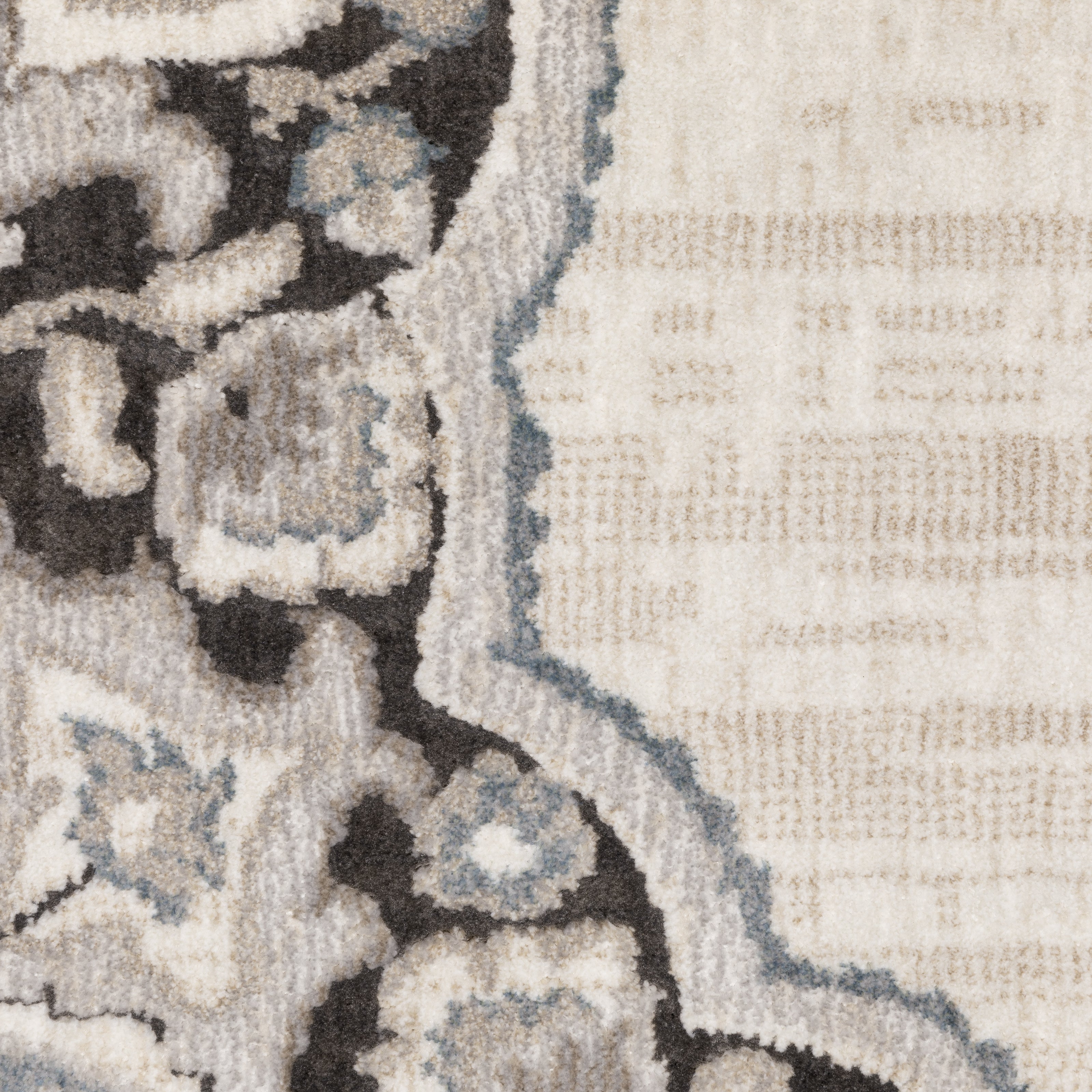 Oriental Weavers Ellington ELL01 Ivory/Blue Area Rug