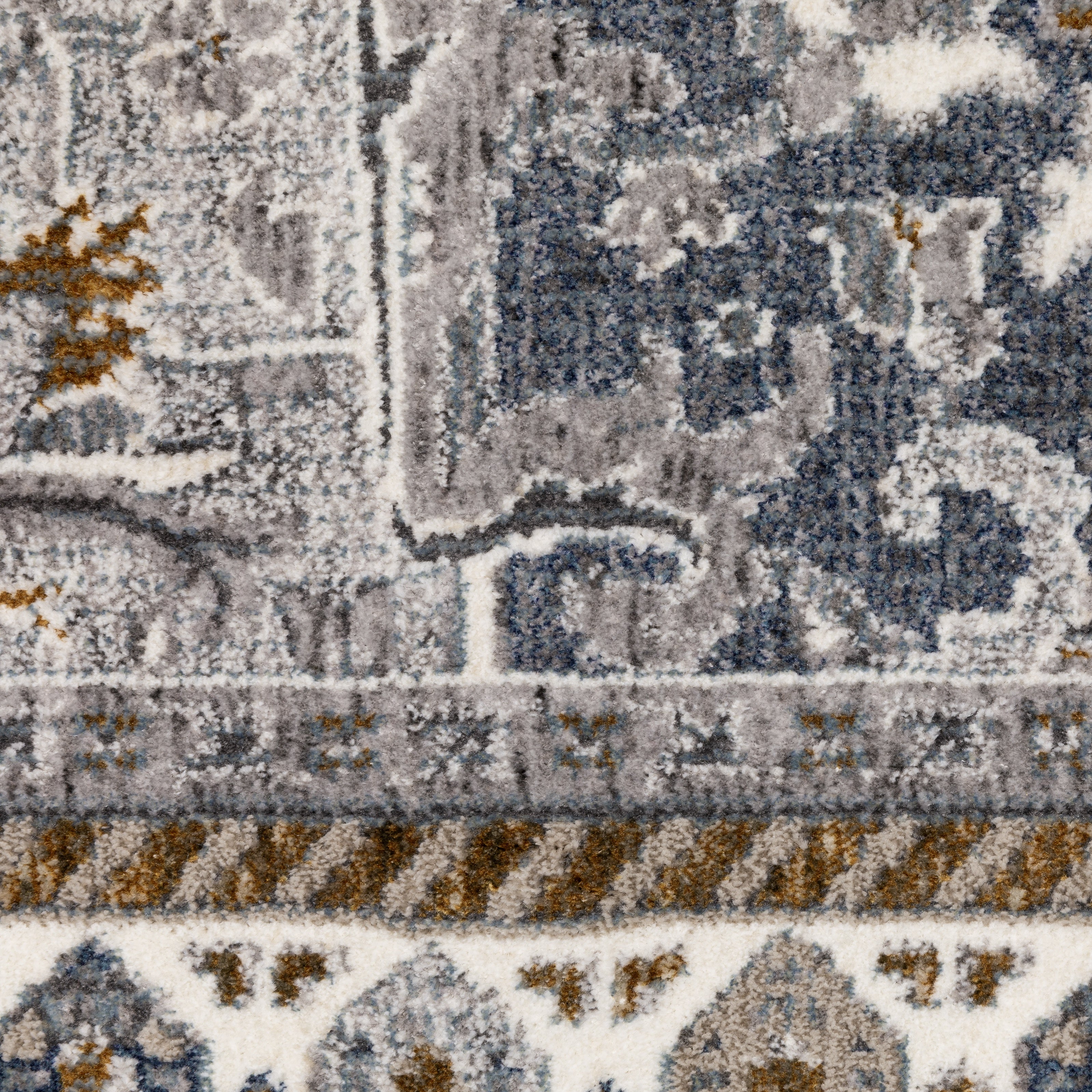 Oriental Weavers Ellington ELL02 Blue/Grey Area Rug