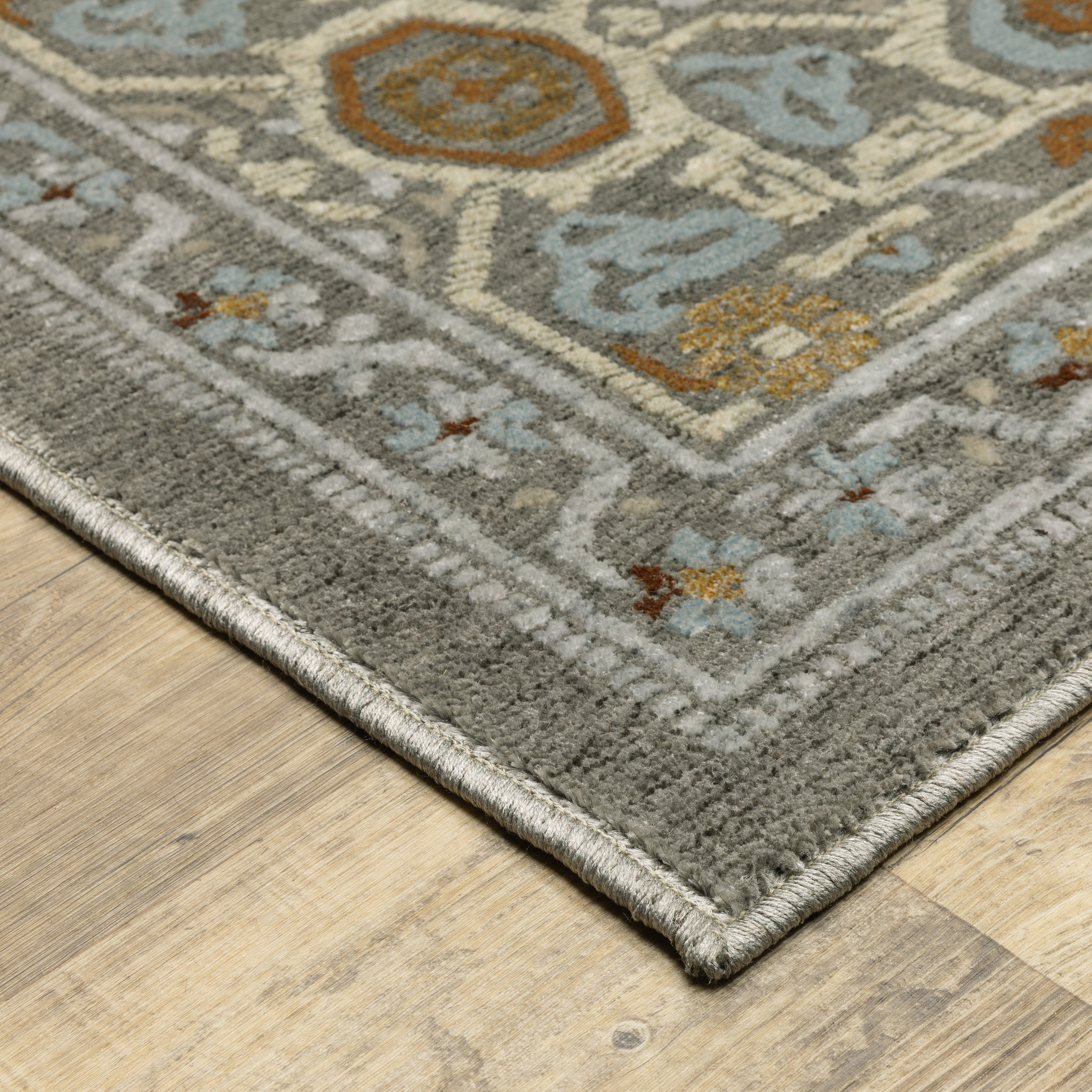 Oriental Weavers Ellington ELL05 Grey/Multi Area Rug