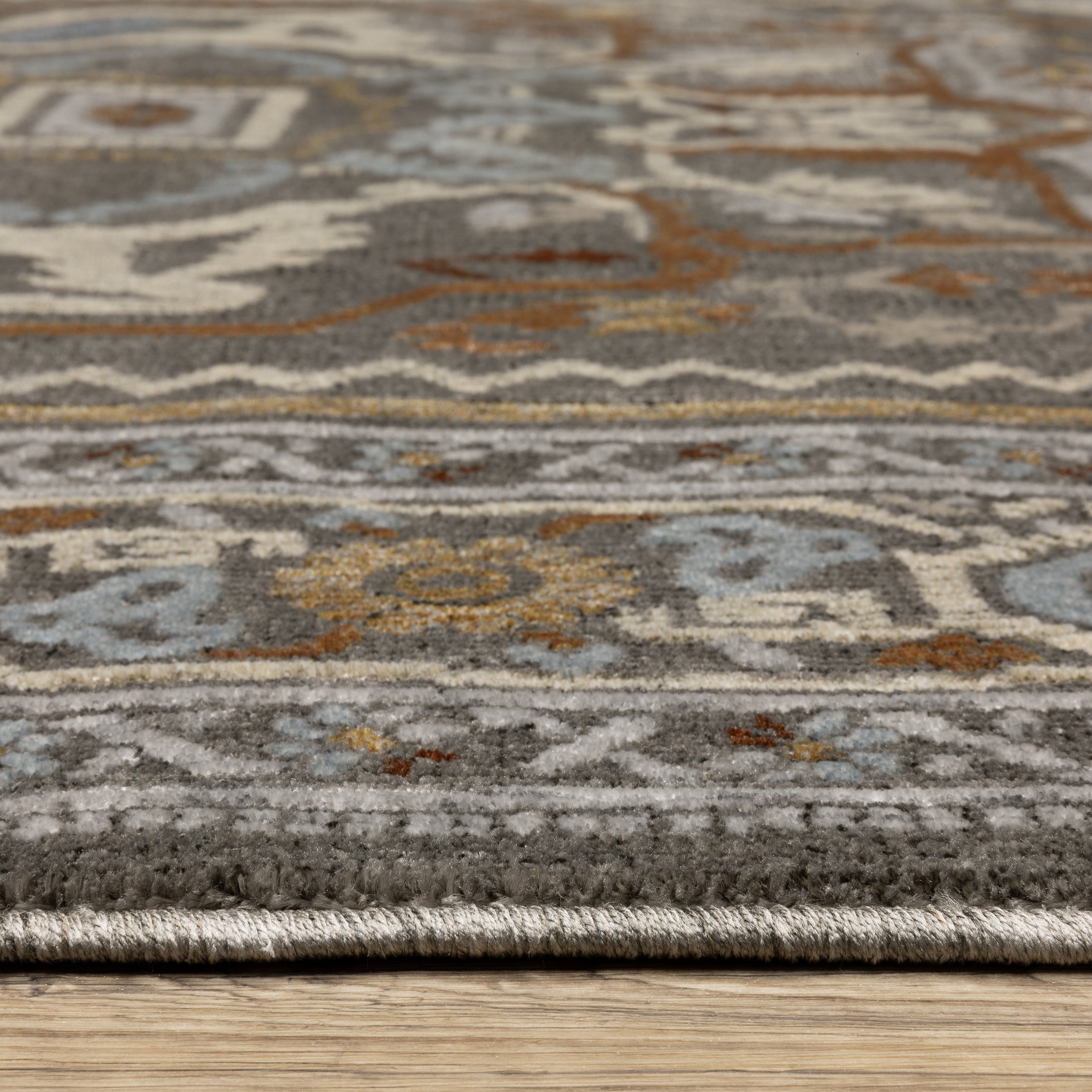 Oriental Weavers Ellington ELL05 Grey/Multi Area Rug
