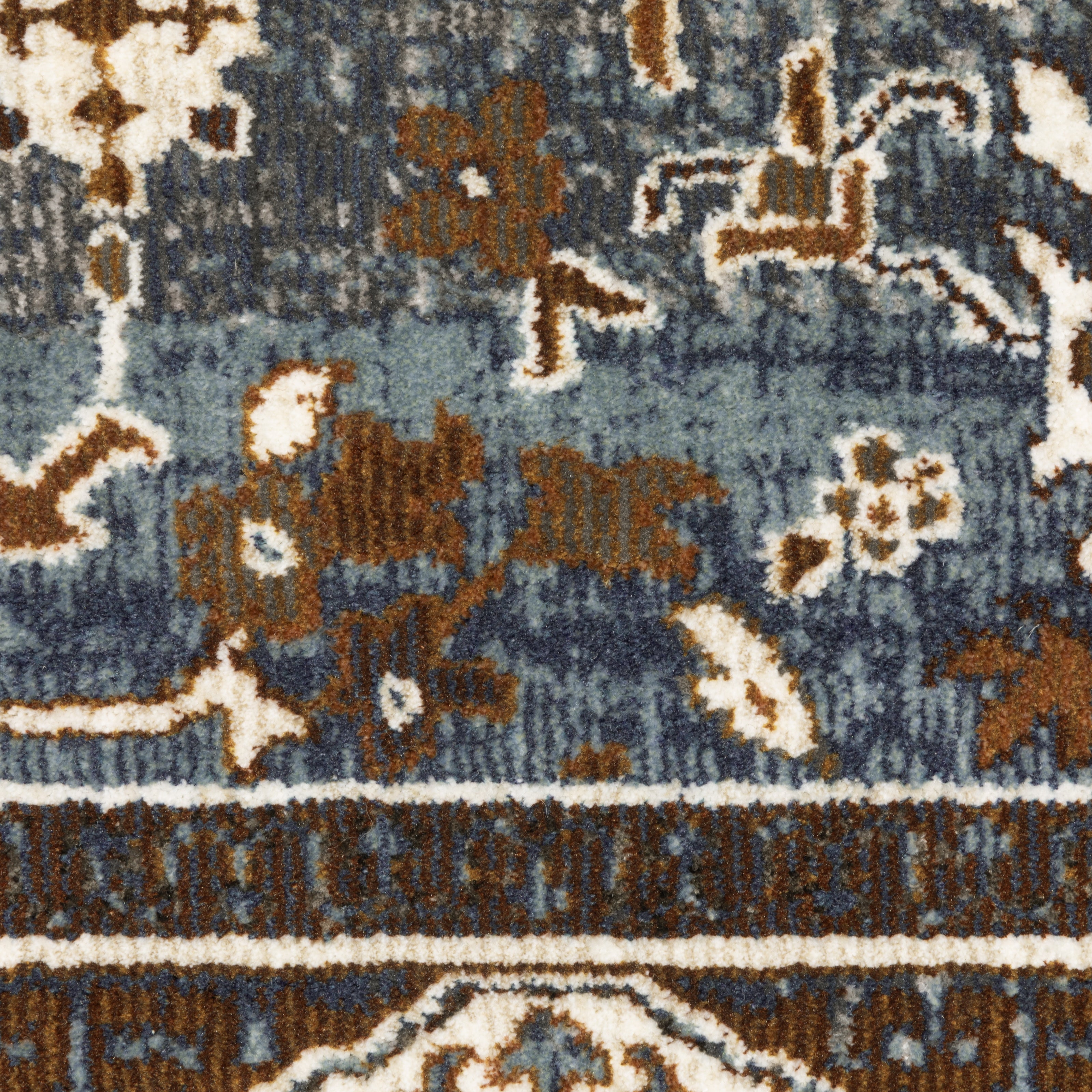 Oriental Weavers Ellington ELL06 Rust/Blue Area Rug