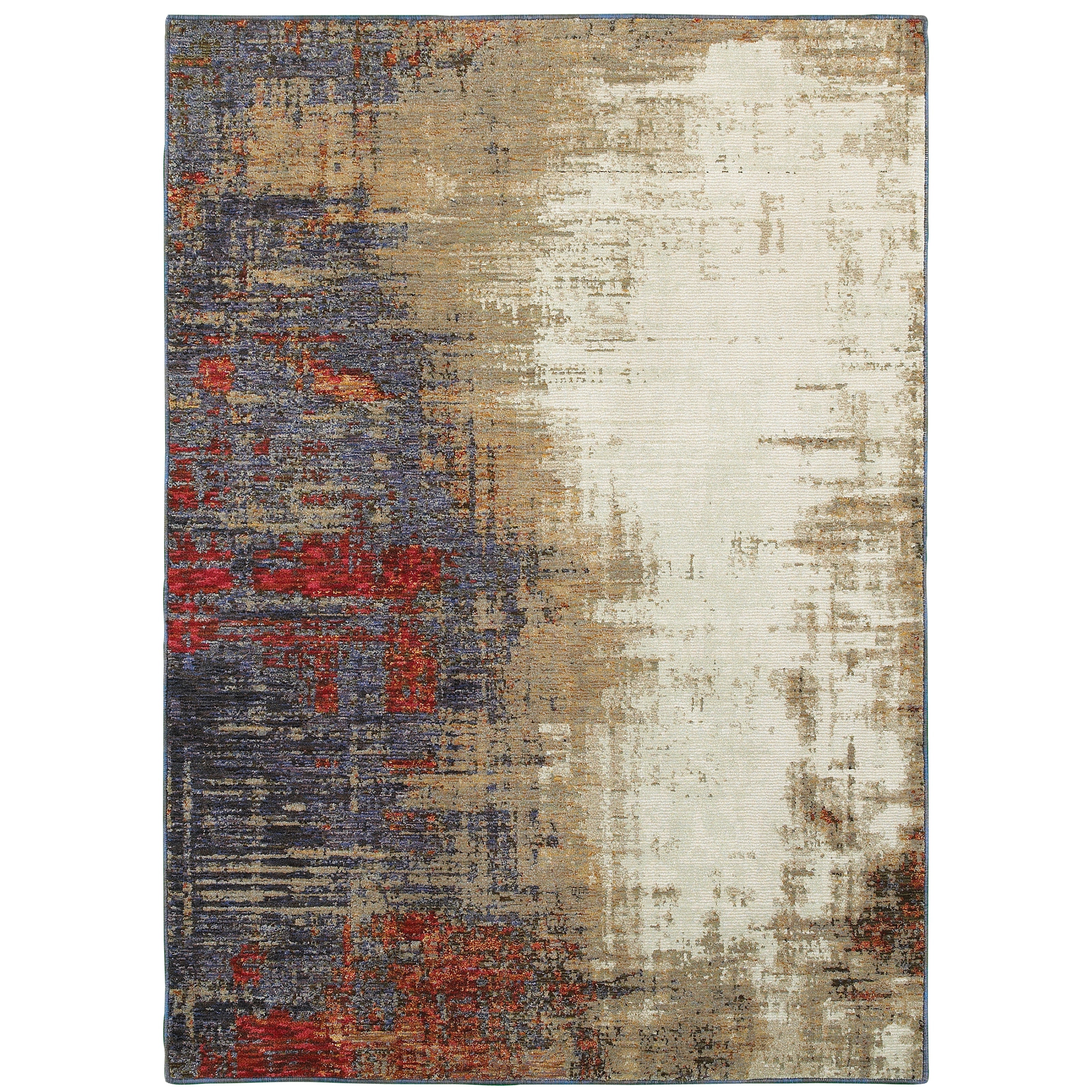 Oriental Weavers Evolution 8001A Ivory/Multi Area Rug