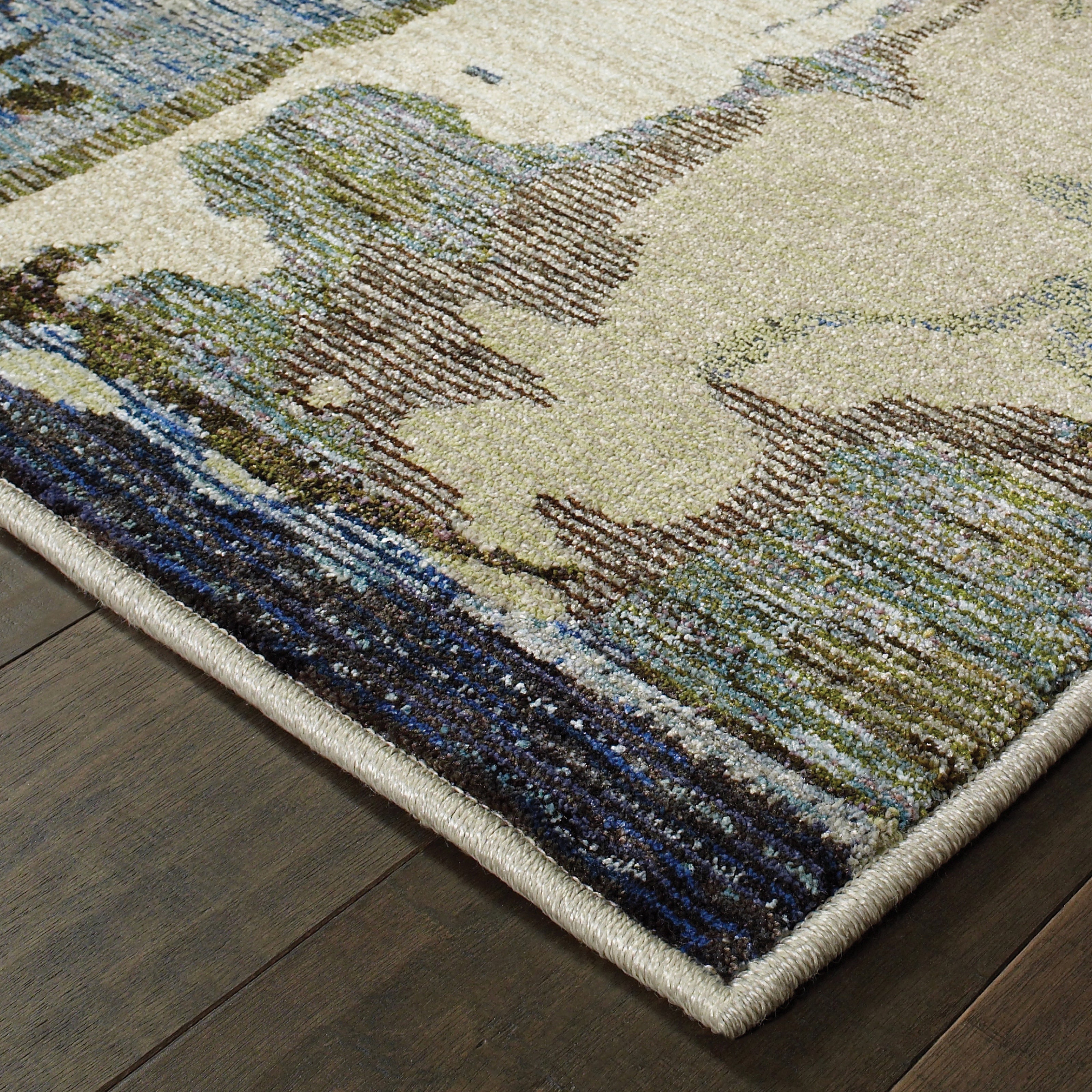 Oriental Weavers Evolution 8027A Blue/Grey Area Rug
