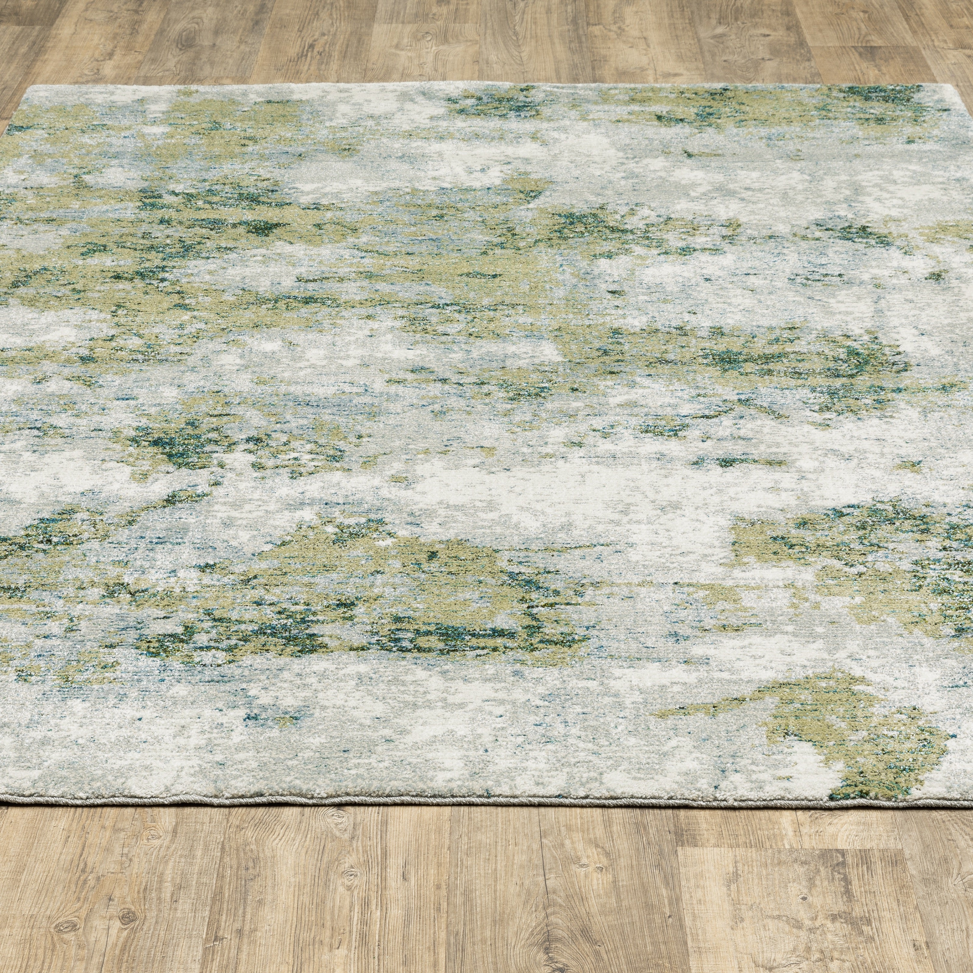 Oriental Weavers Evolution 8039E Blue/Green Area Rug