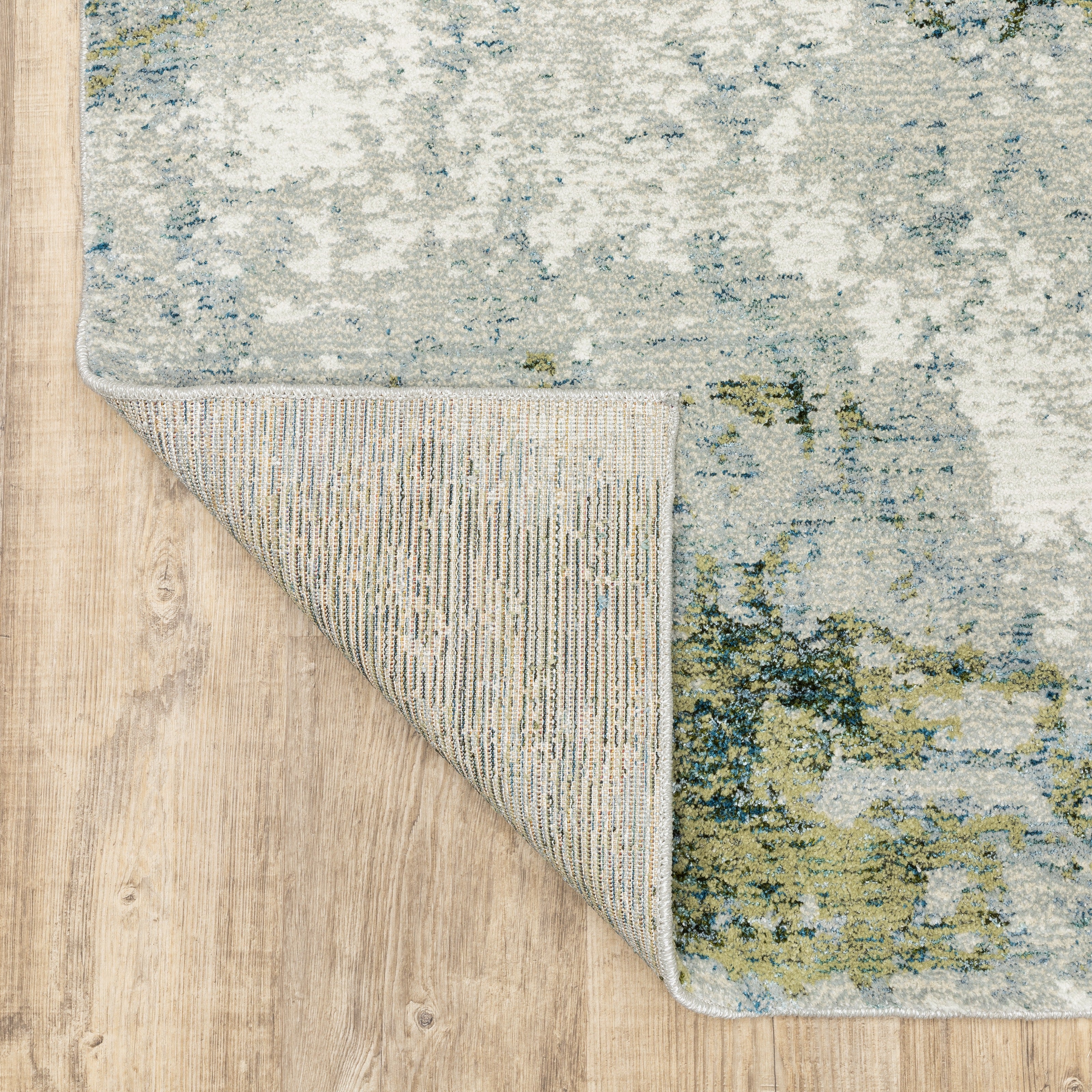 Oriental Weavers Evolution 8039E Blue/Green Area Rug