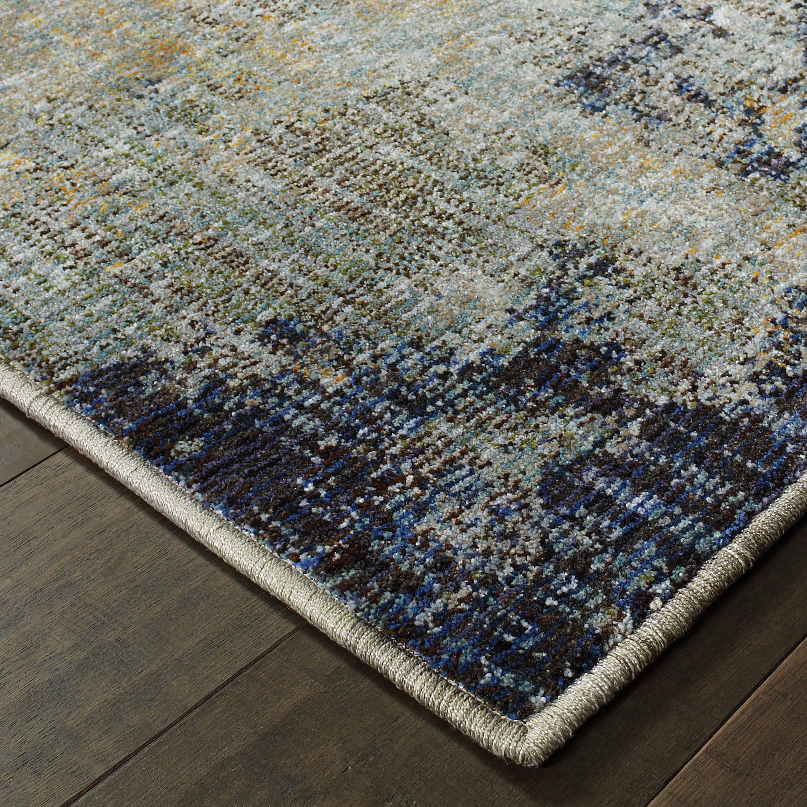 Oriental Weavers Evolution 8049B Navy/Blue Area Rug