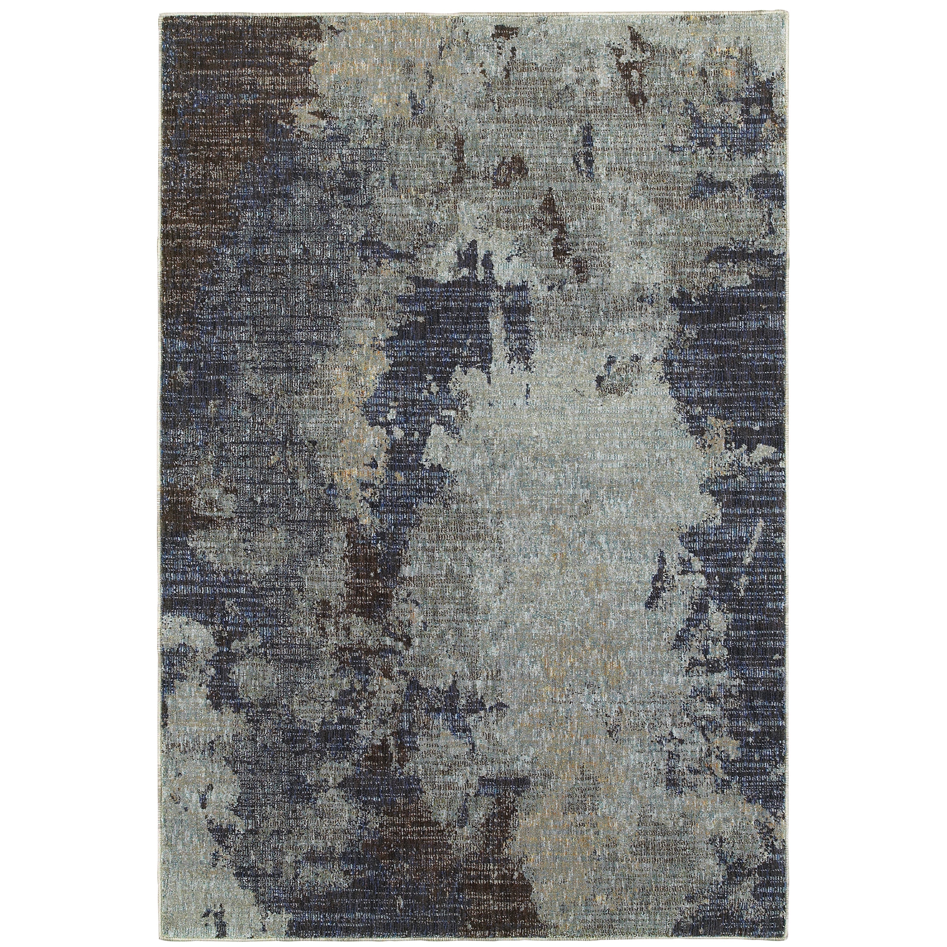 Oriental Weavers Evolution 8049B Navy/Blue Area Rug