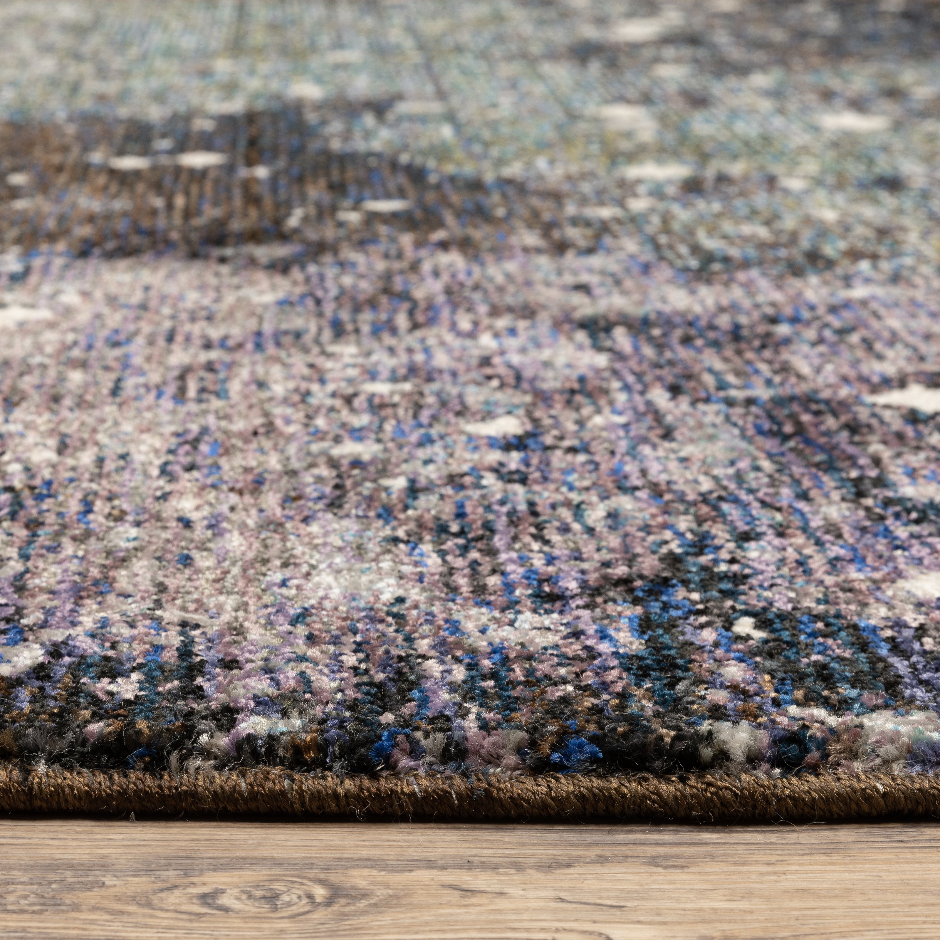 Oriental Weavers Evolution 958A Midnight/Purple Area Rug