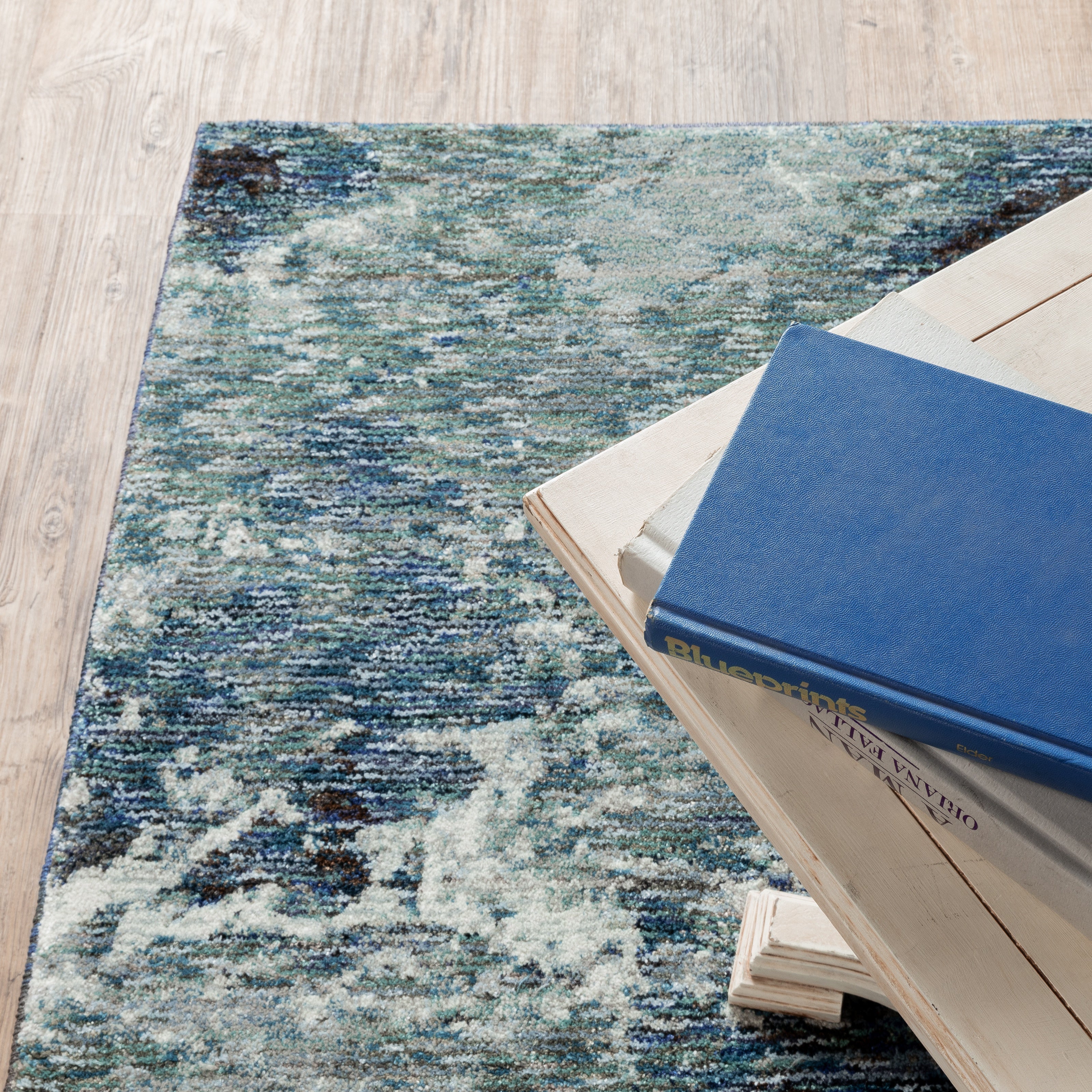 Oriental Weavers Evolution 962A Blue/Ivory Area Rug