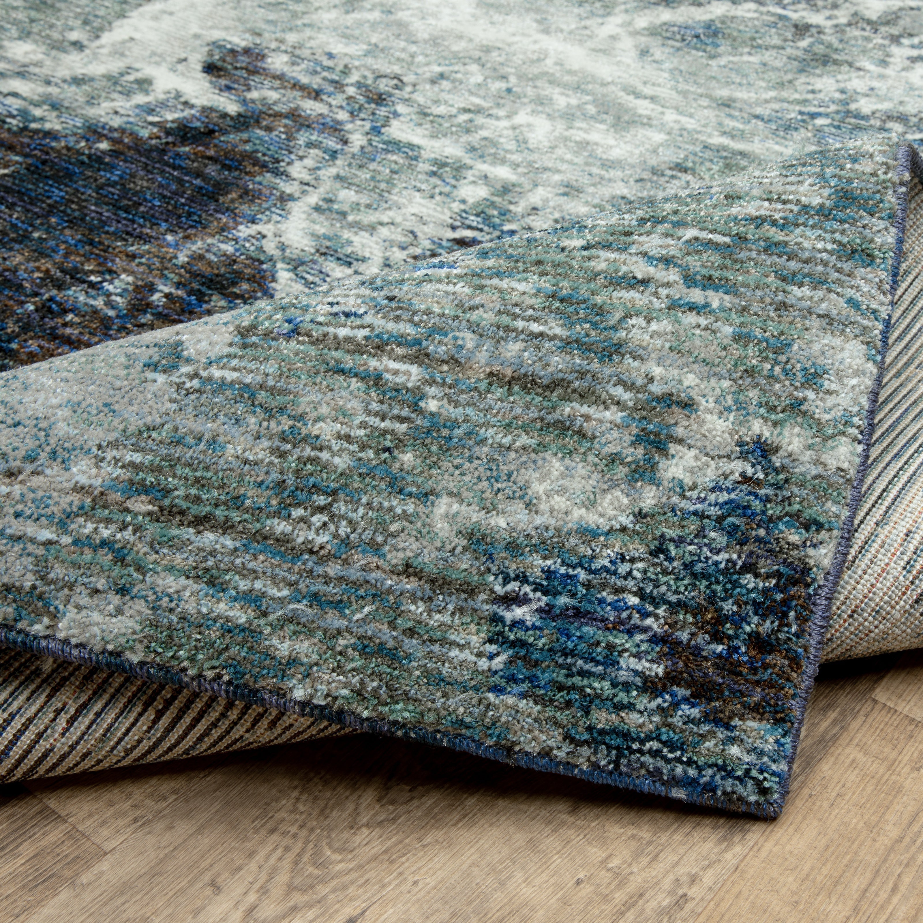 Oriental Weavers Evolution 962A Blue/Ivory Area Rug