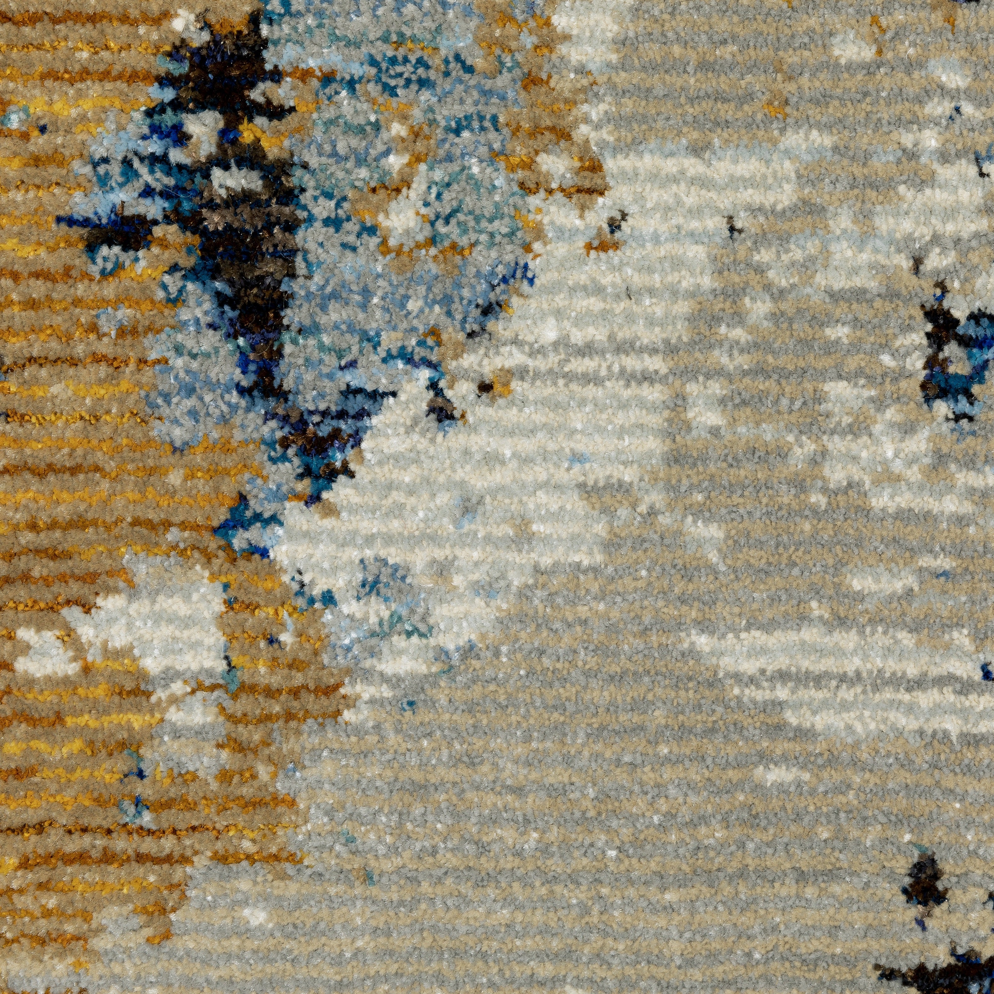 Oriental Weavers Evolution 980A Blue/Gold Area Rug