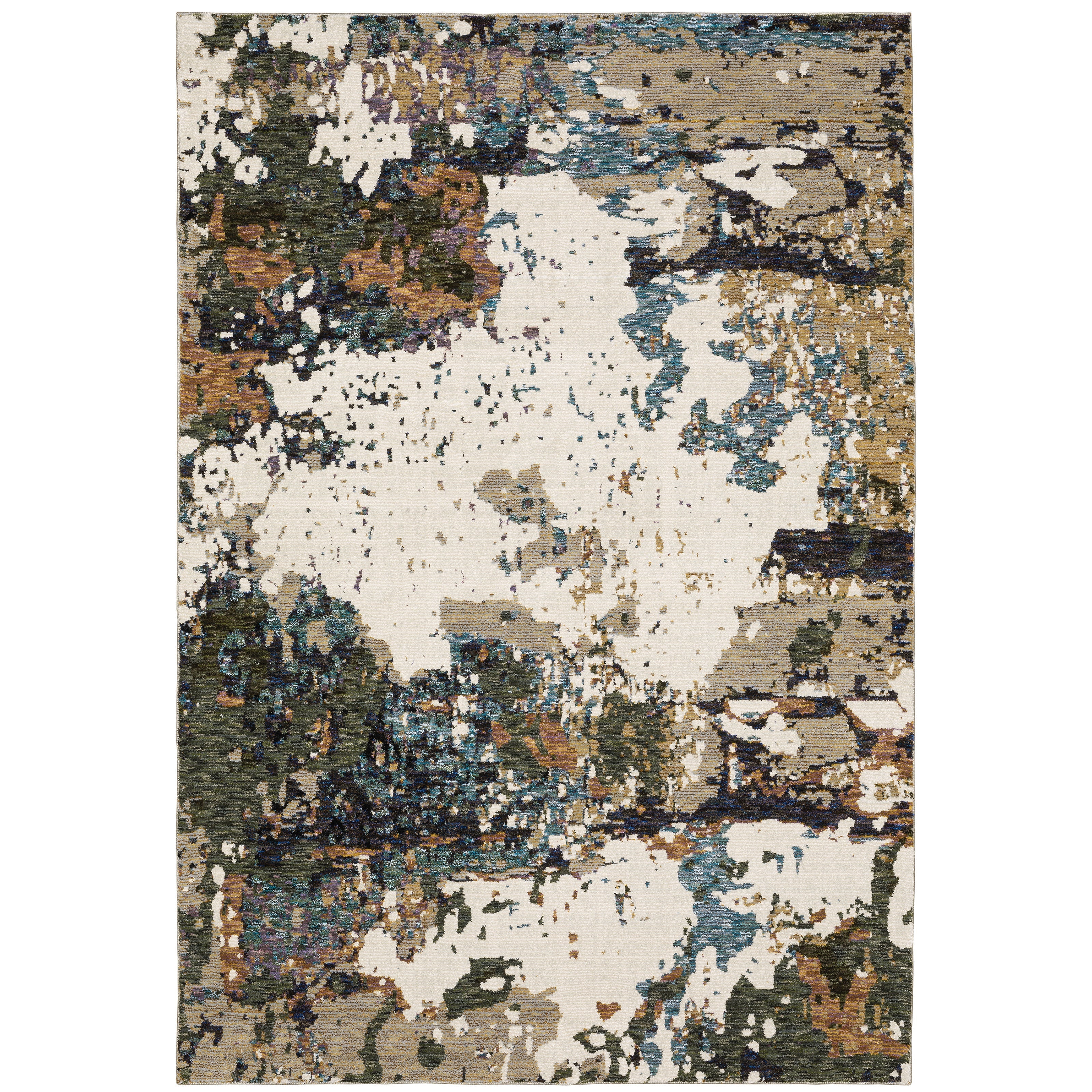 Oriental Weavers Evolution 981A Ivory/Multi Area Rug