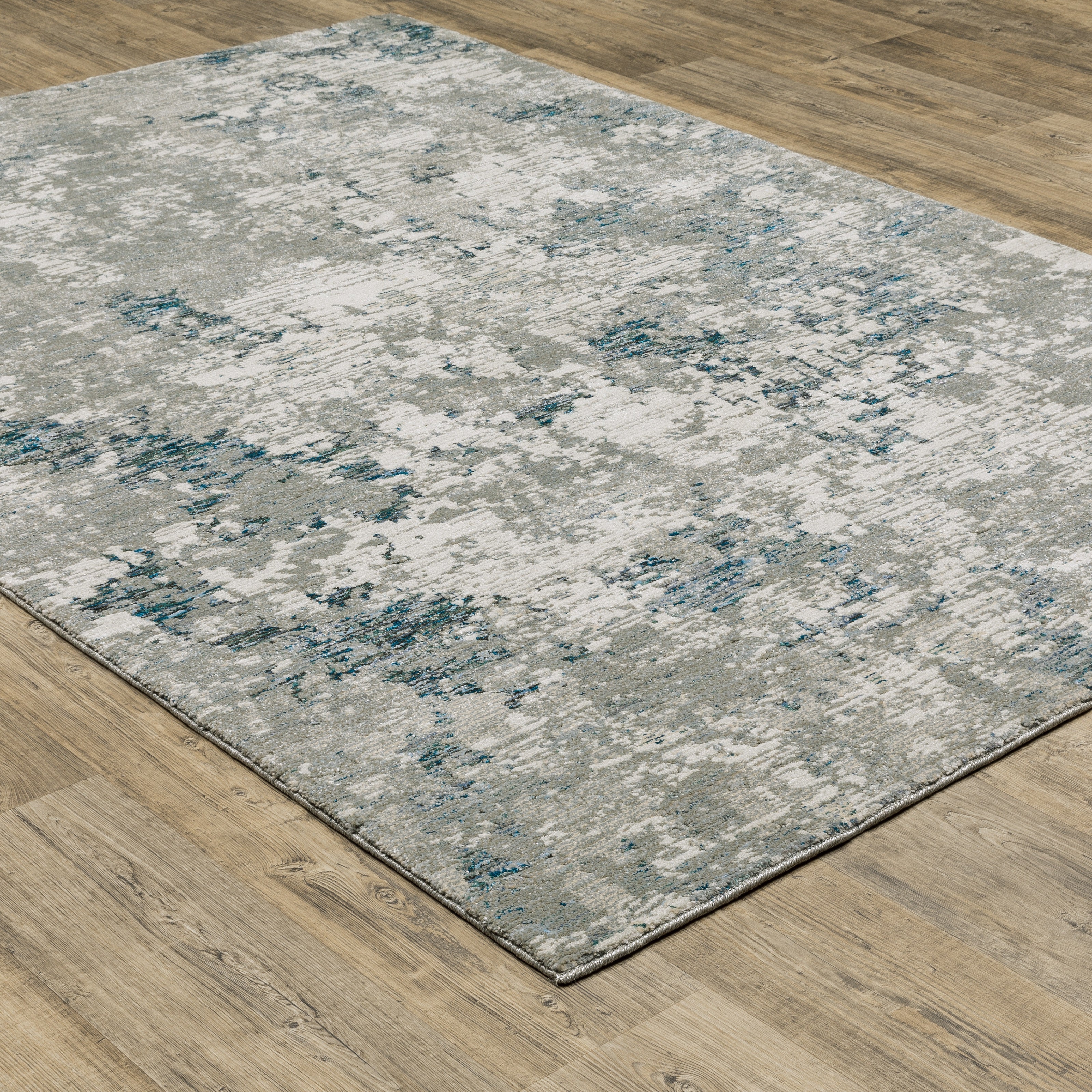 Oriental Weavers Evolution 984D Grey/Blue Area Rug