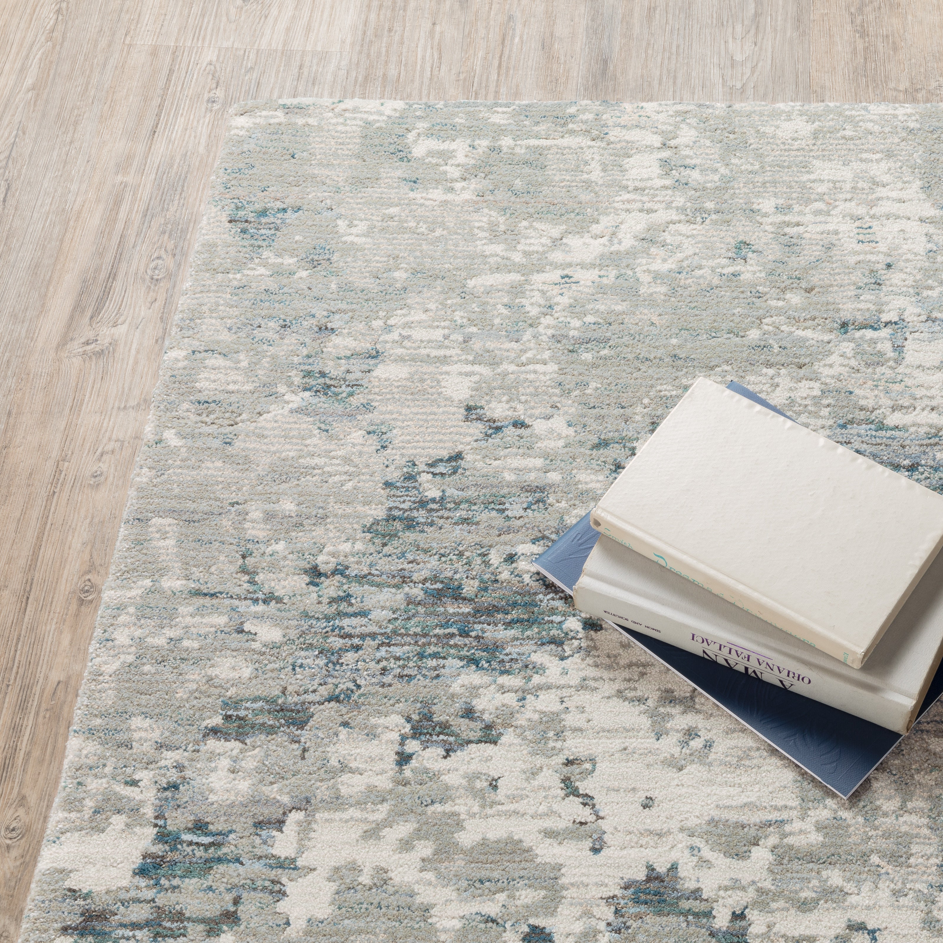 Oriental Weavers Evolution 984D Grey/Blue Area Rug