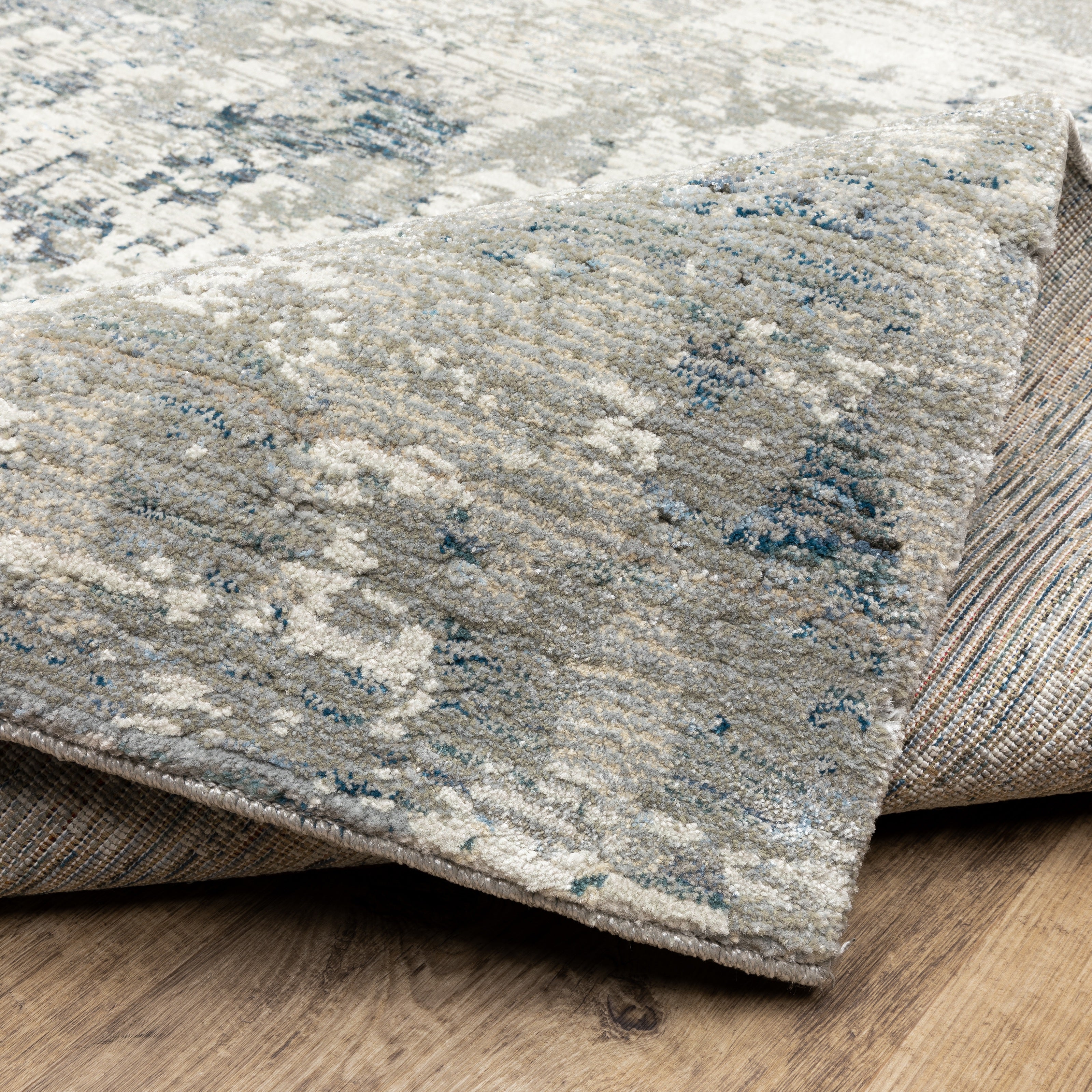 Oriental Weavers Evolution 984D Grey/Blue Area Rug