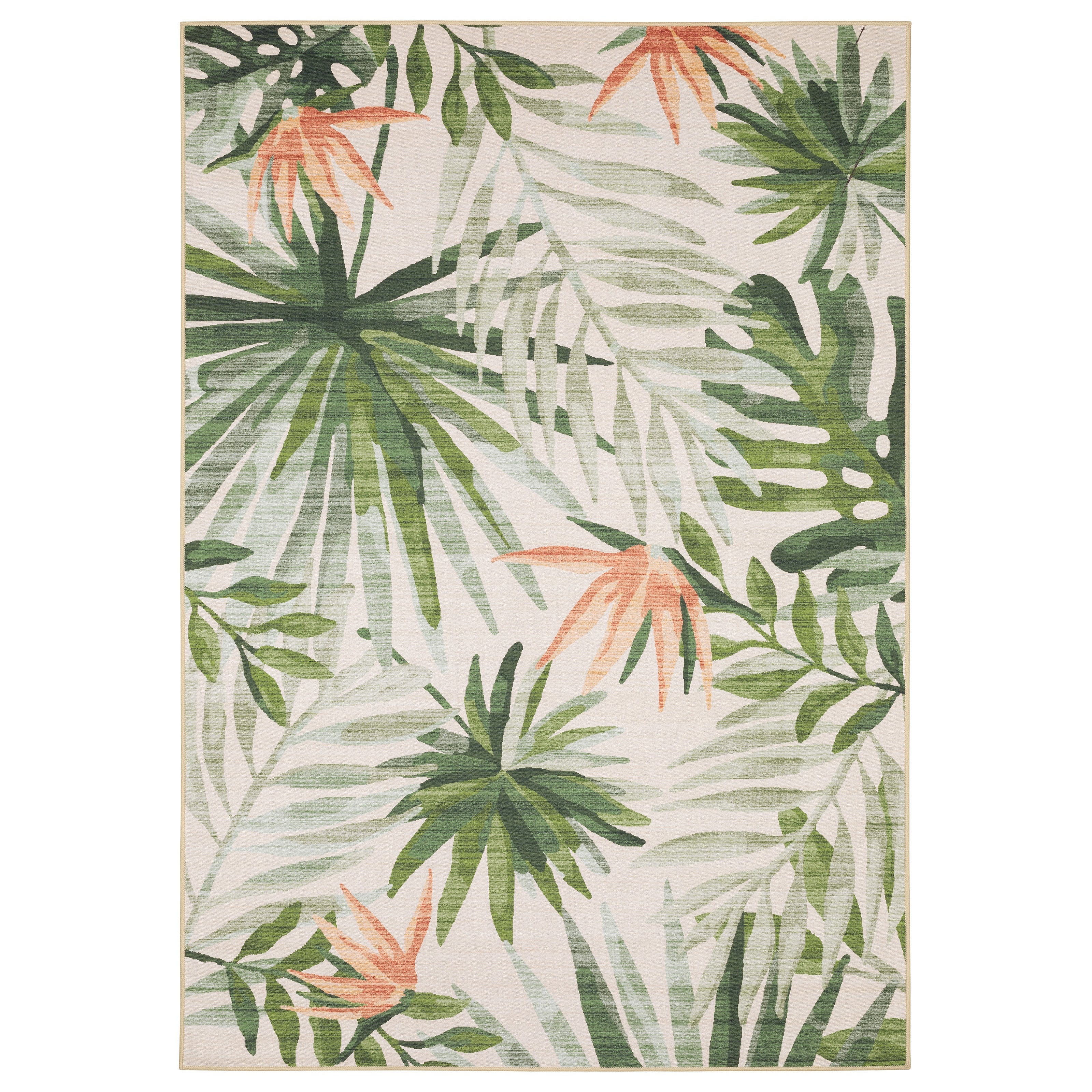Oriental Weavers Fiji FIJ04 Beige/Green Area Rug
